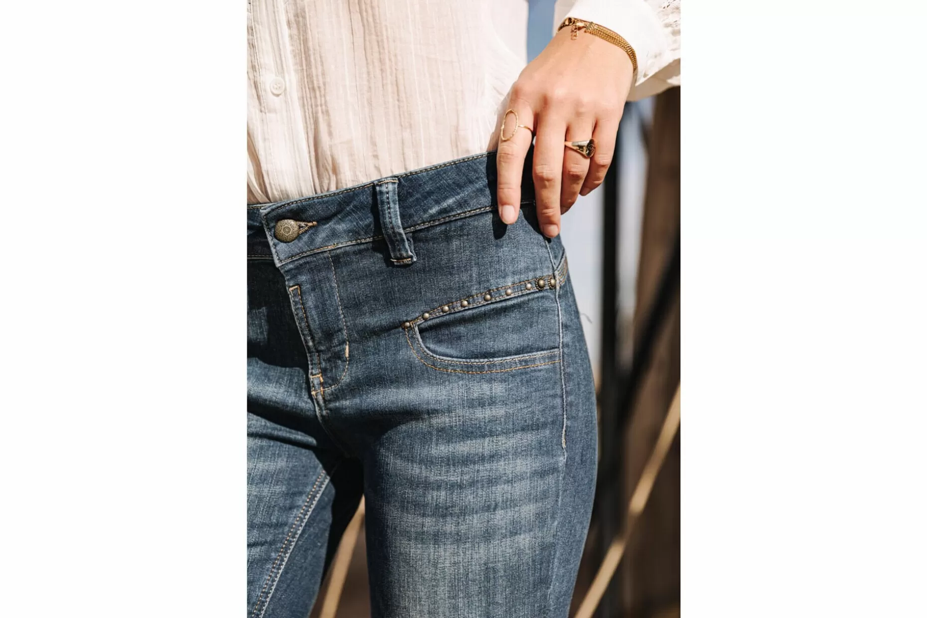Freeman T Porter Alexa Cropped Skinny Jeans Woman, Fever Fashion