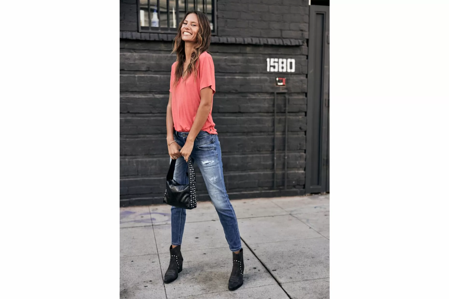 Freeman T Porter Alexa Cropped Skinny Jeans Woman, Seoul Shop