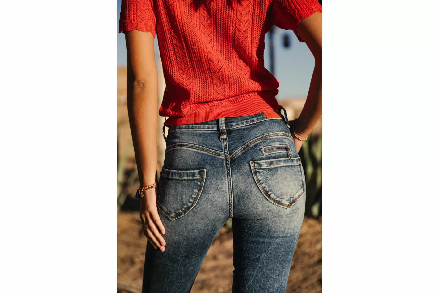 Freeman T Porter Alexa High Waist Cropped Skinny Jeans Woman, Saopolo Med Discount