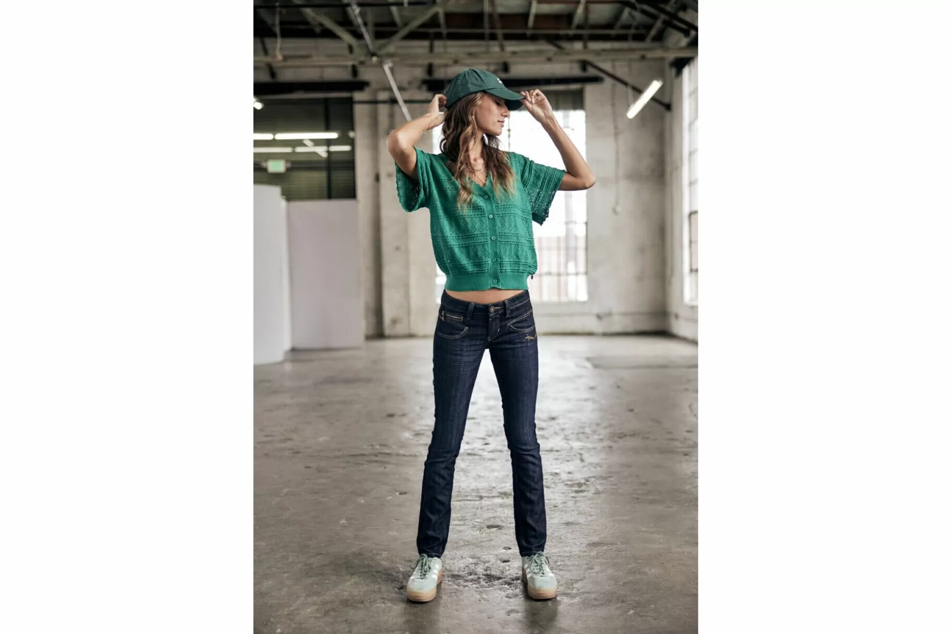 Freeman T Porter Alexa Slim Jeans Woman, Eclipse Clearance