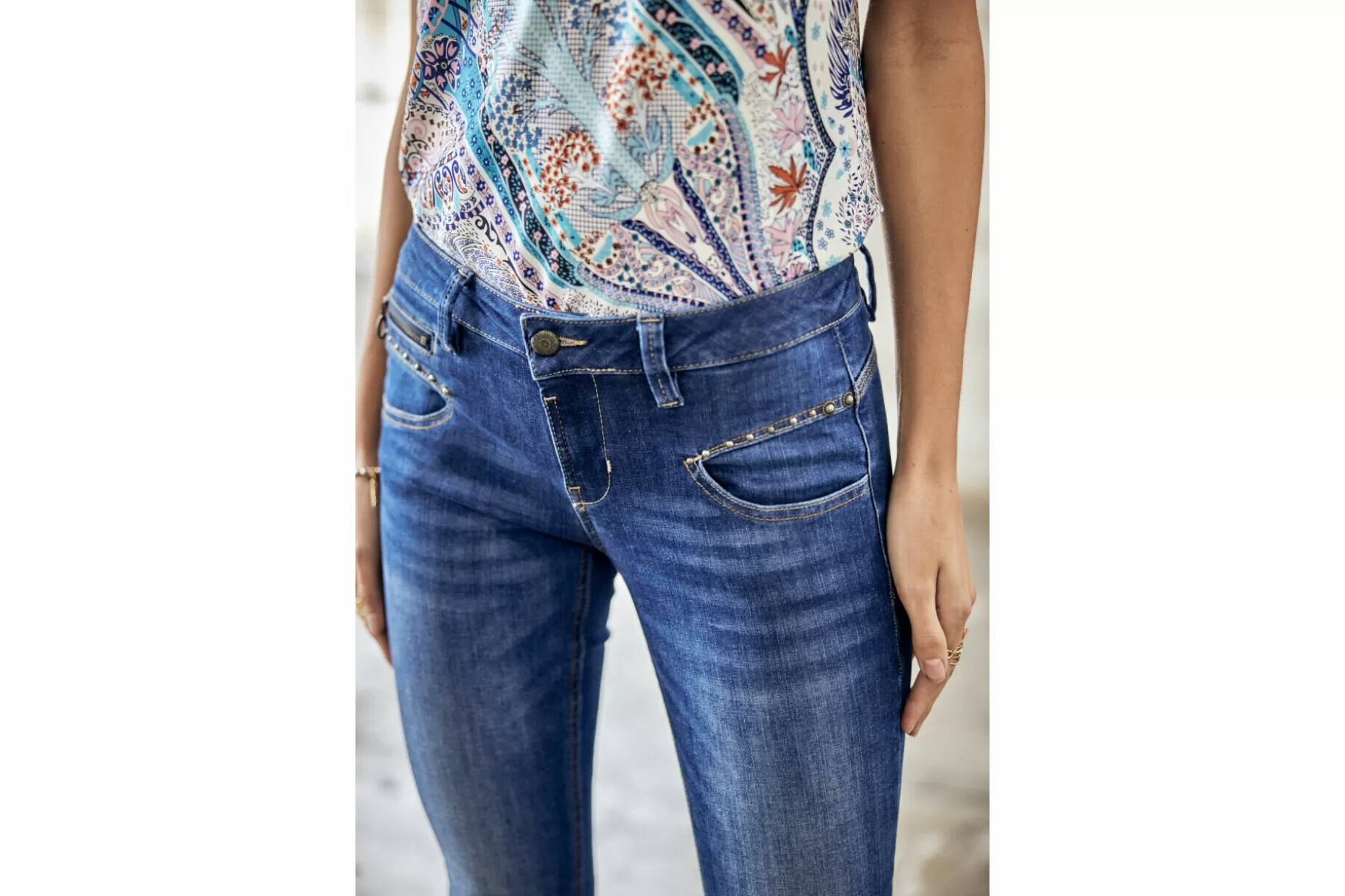 Freeman T Porter Alexa Slim Slim Jeans Woman, Fever Shop