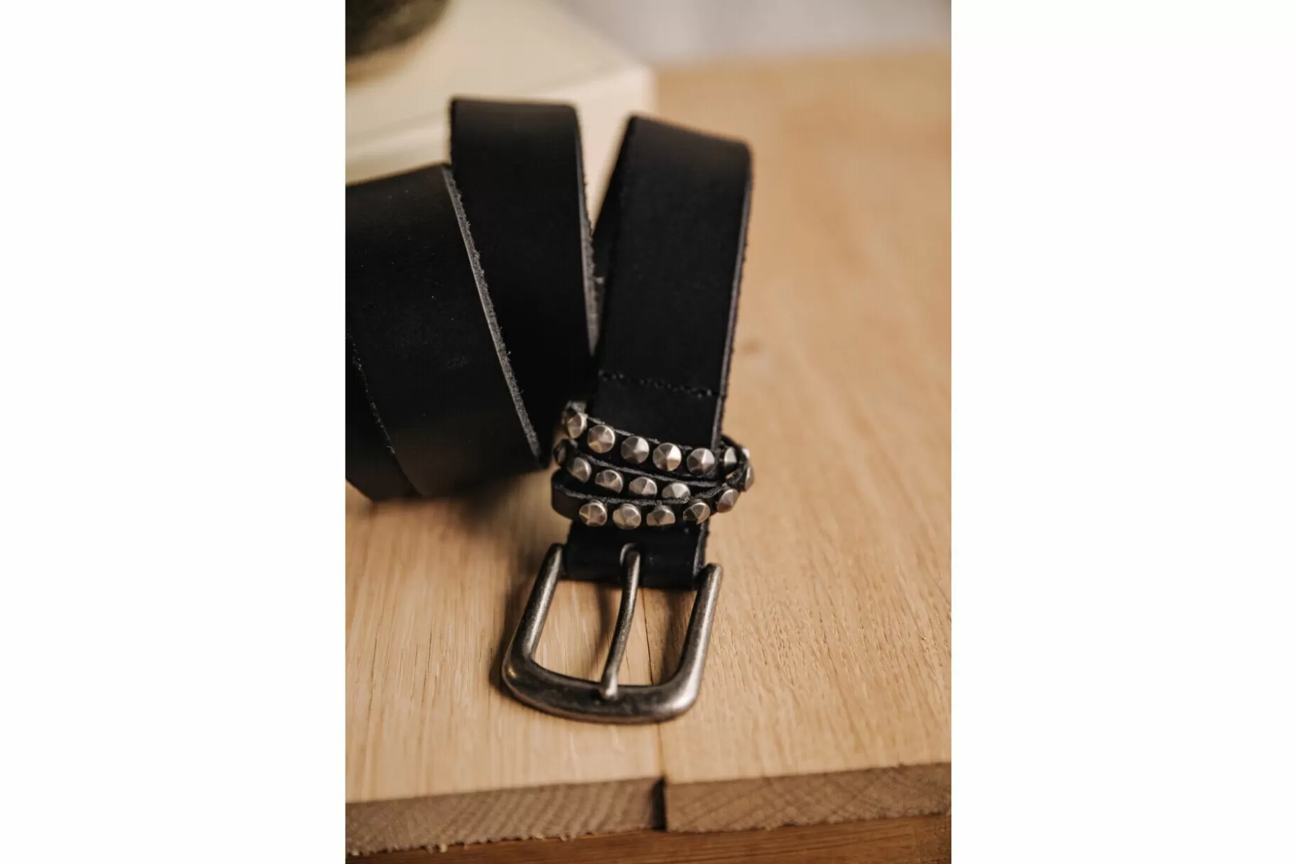 Freeman T Porter Annabelle Leather Belt Woman, Black Hot