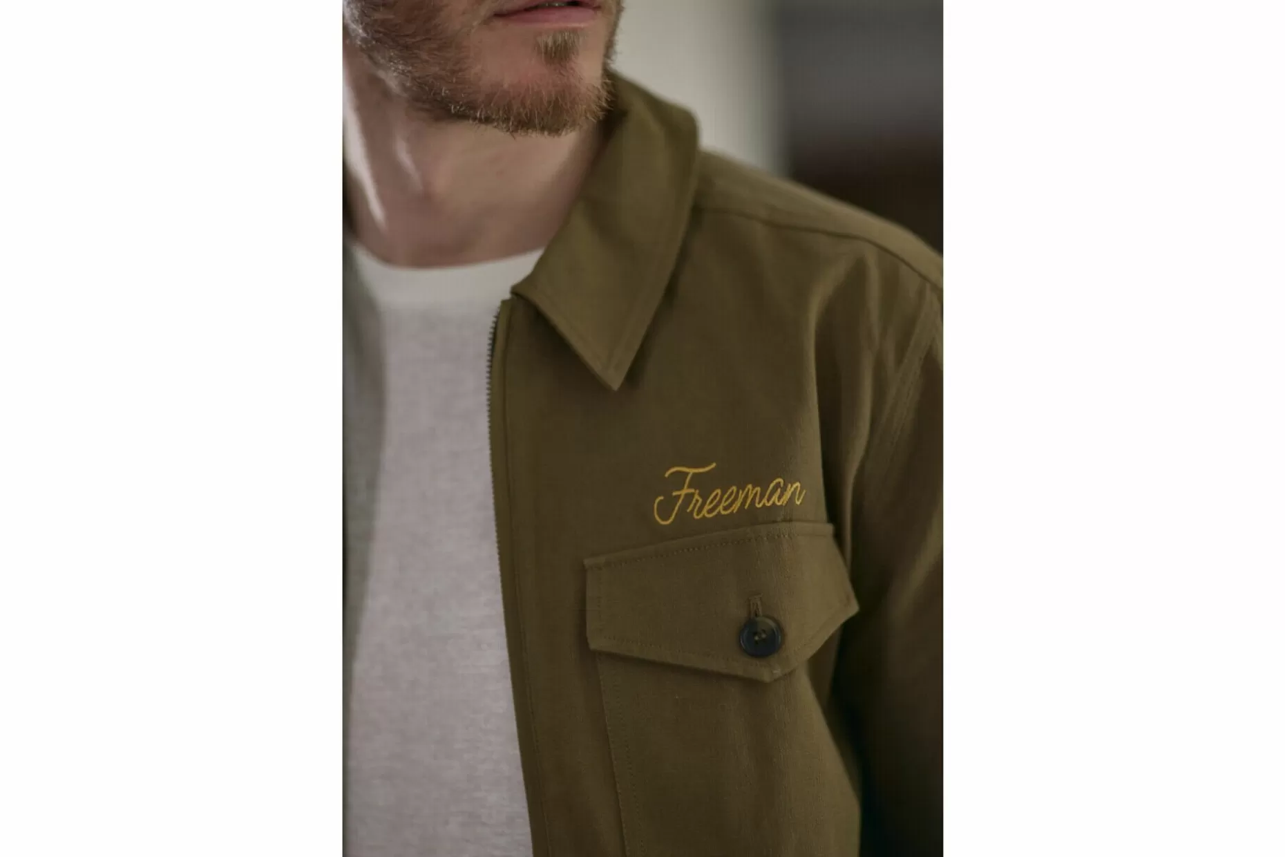 Freeman T Porter Antonio Dover Straight Jacket Man, Dusky Green Cheap