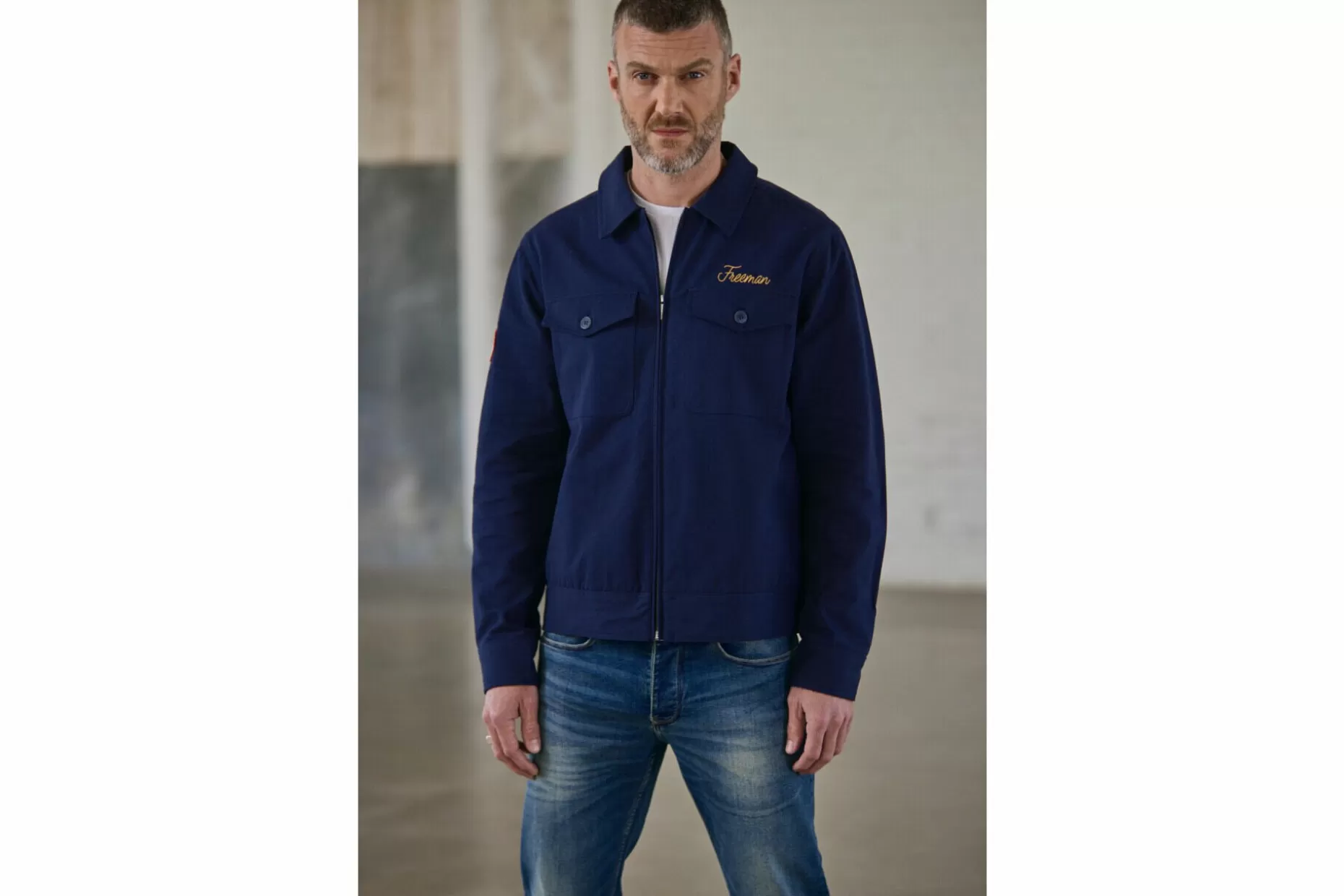 Freeman T Porter Antonio Dover Straight Jacket Man, Peacoat Best Sale