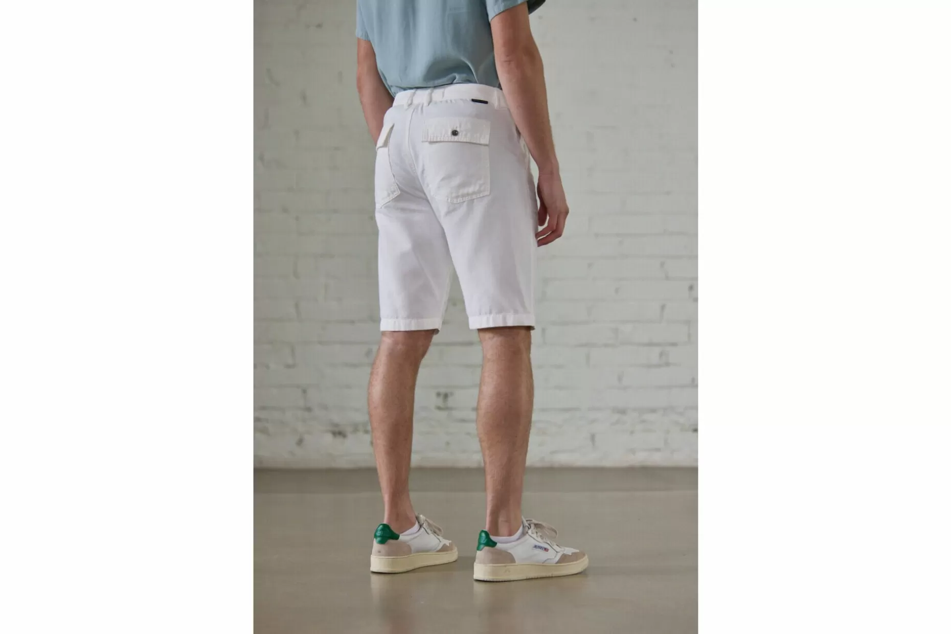 Freeman T Porter Bastian Short Utility Cargo Shorts Man, Bright White New