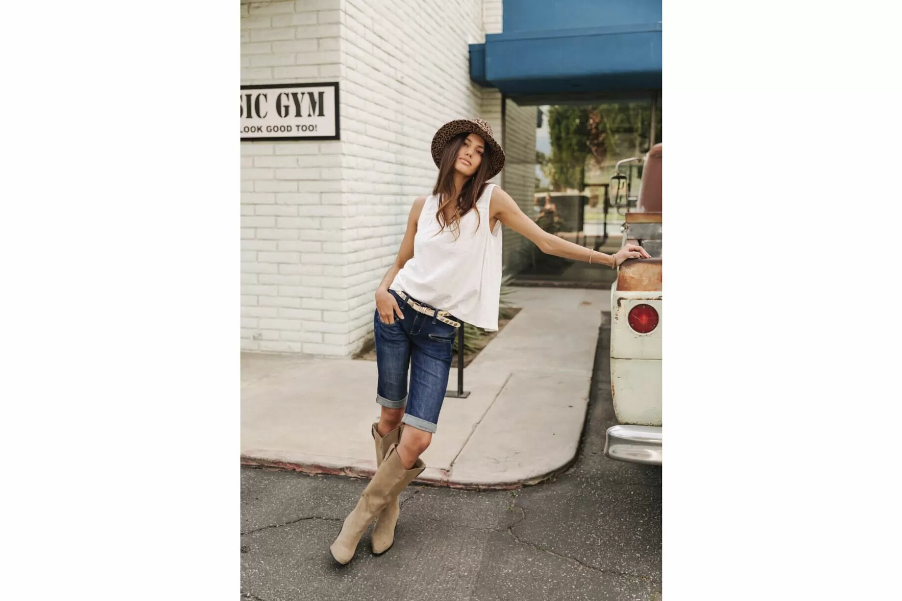 Freeman T Porter Belixa Slim-Fit Bermuda Woman, Fever Outlet
