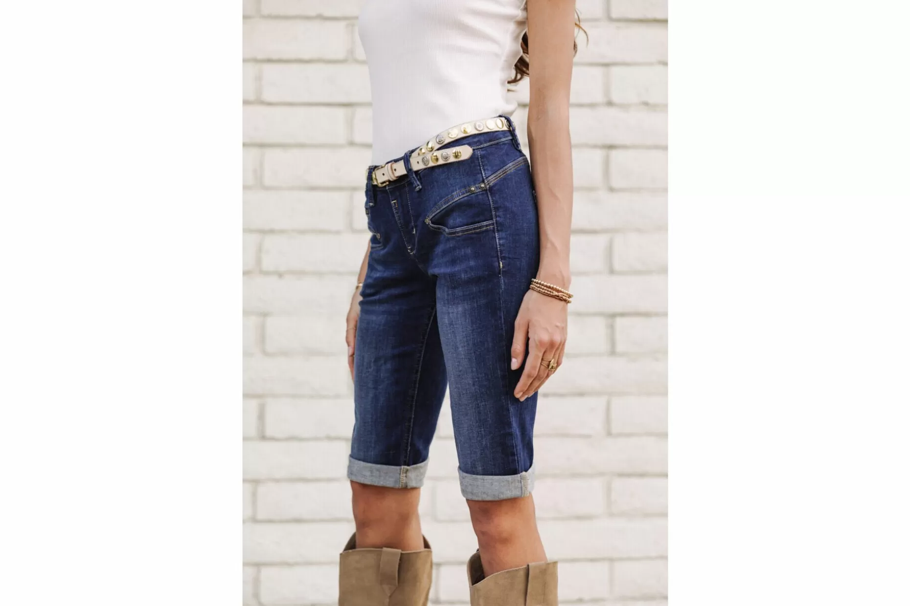 Freeman T Porter Belixa Slim-Fit Bermuda Woman, Fever Outlet