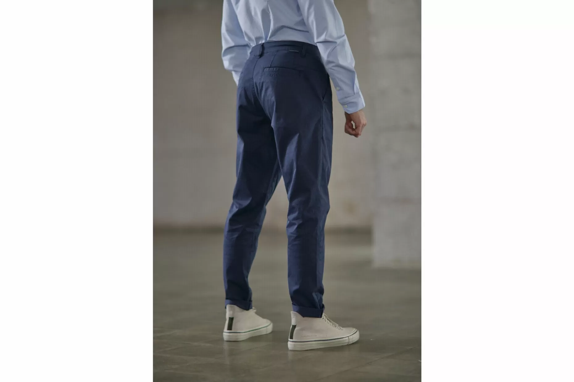 Freeman T Porter Bruce Spike Chino Pants Man, Navy Cheap