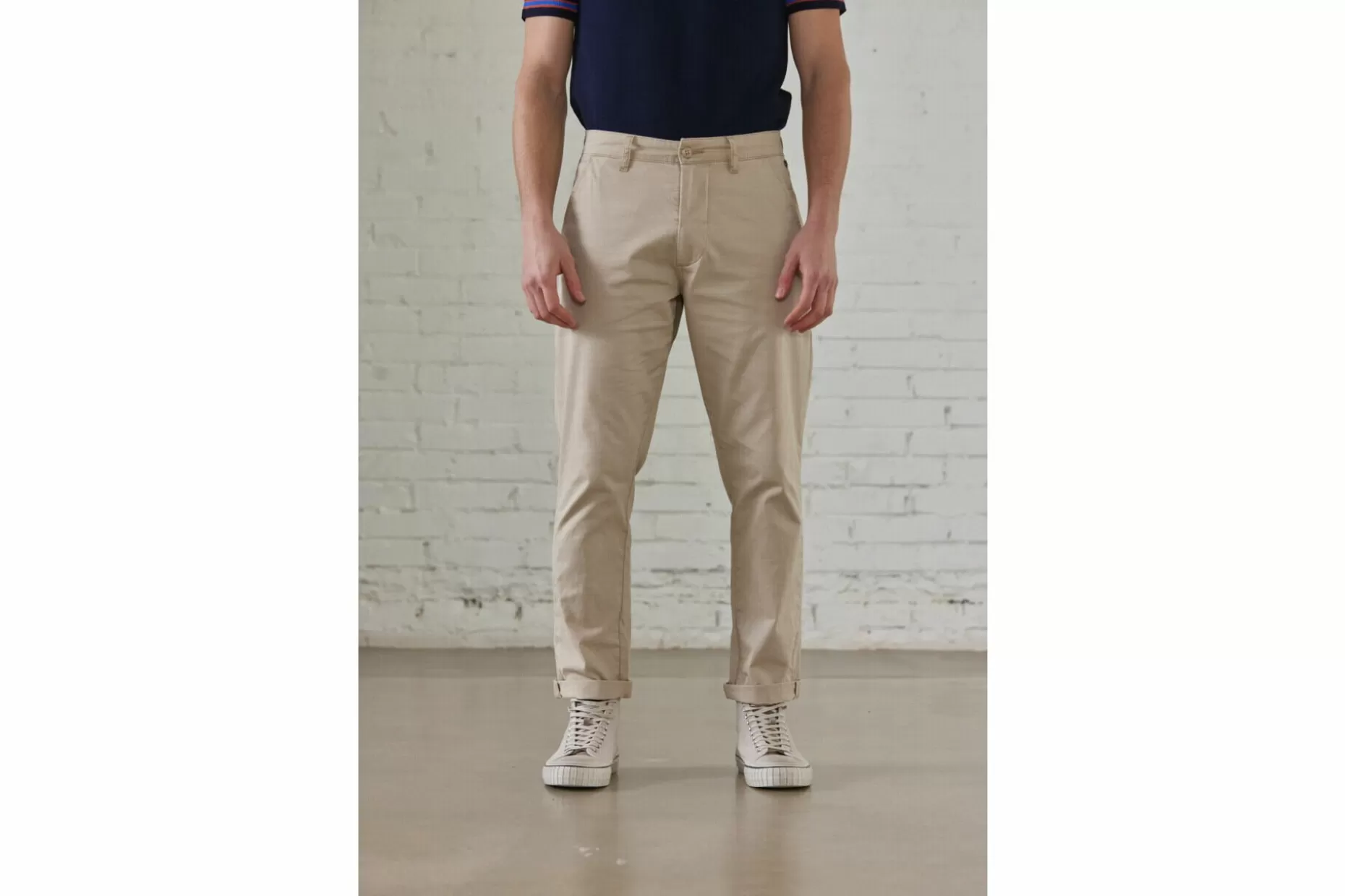 Freeman T Porter Bruce Spike Chino Pants Man, Overcast Discount