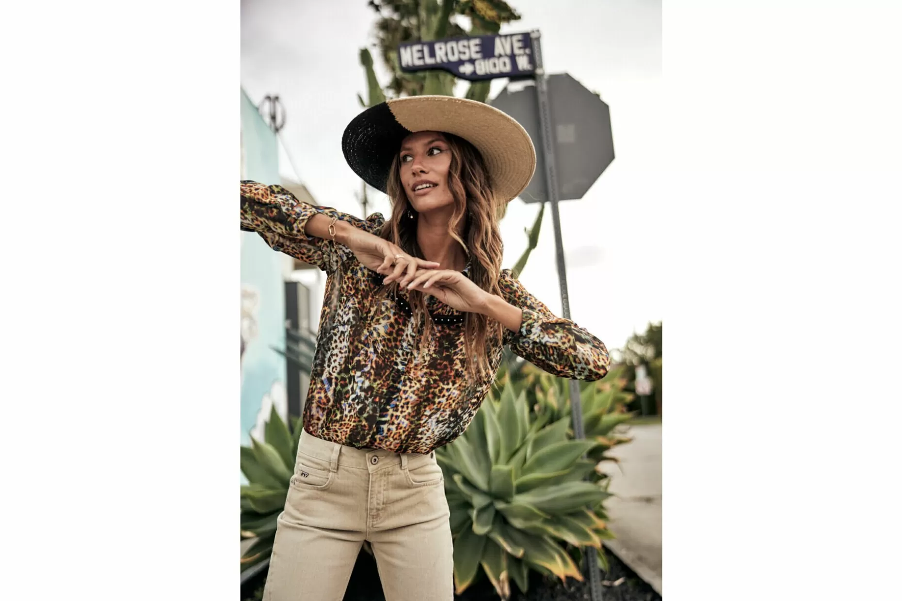 Freeman T Porter Crizia Yelling Printed Shirt Woman, Original Shop