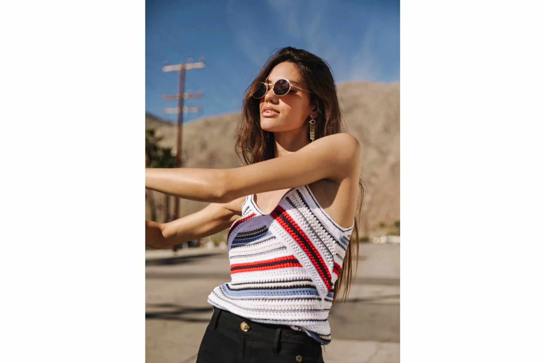 Freeman T Porter Drecia Straight Tank Top Woman, White Store