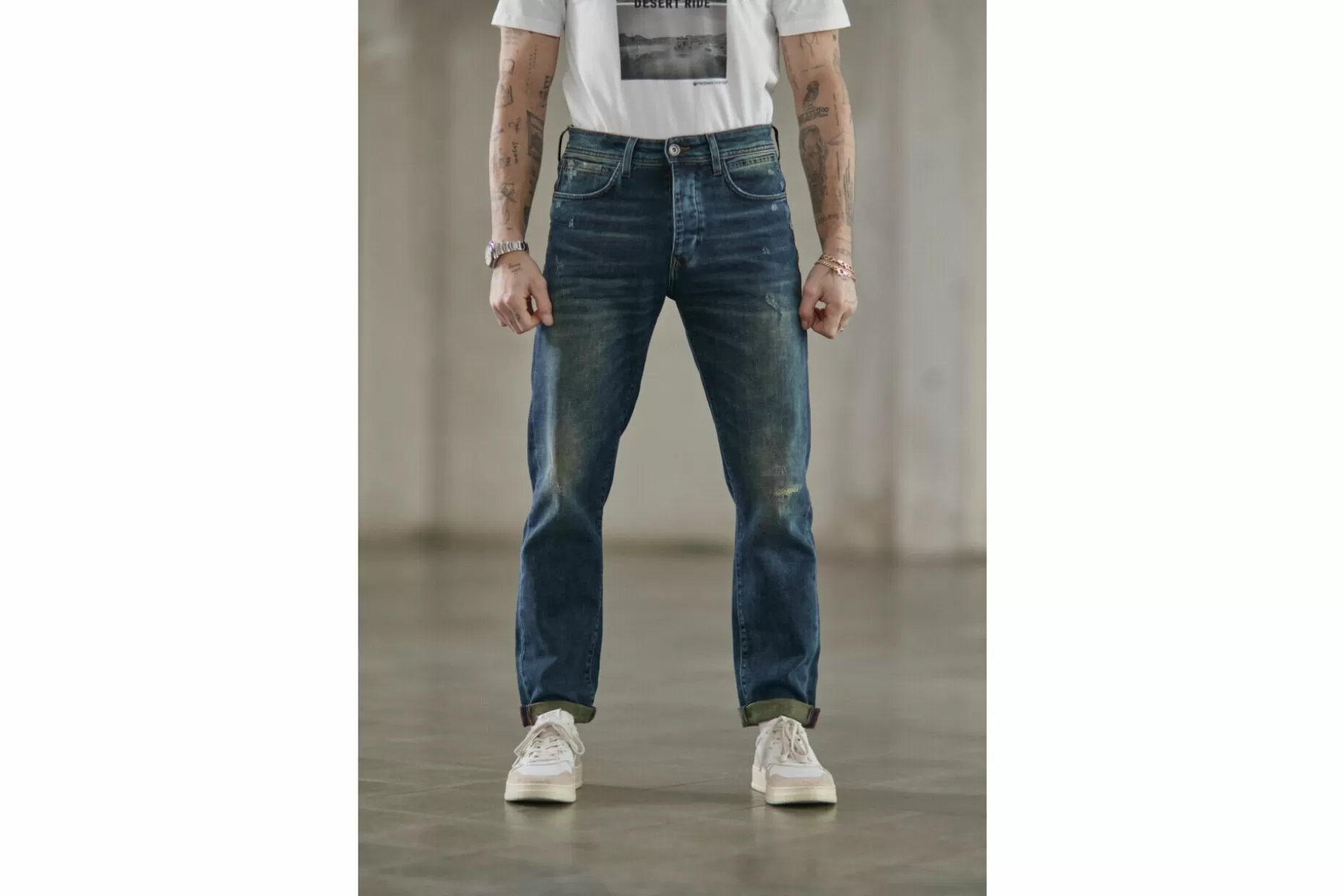 Freeman T Porter Erwan Tappered Jeans Man, Swing Sale