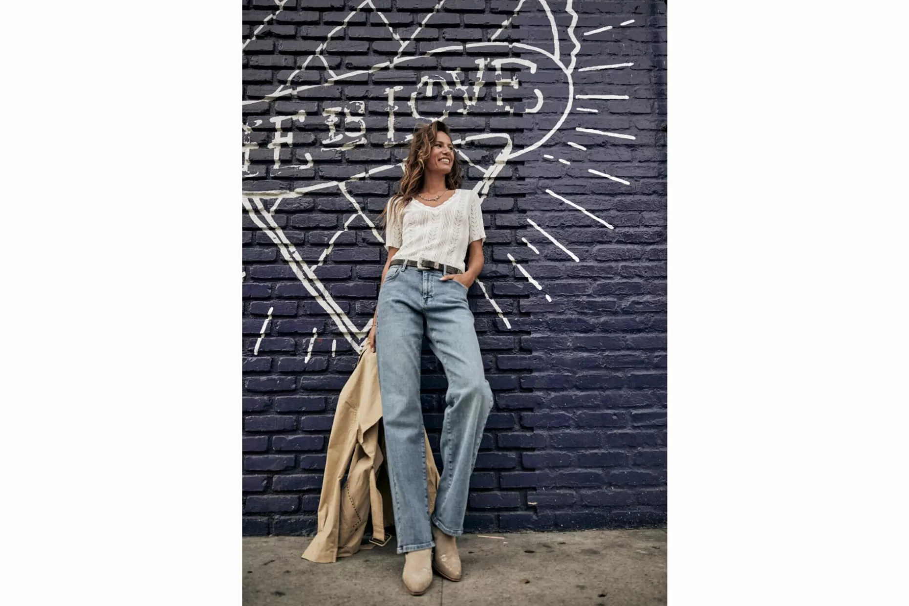 Freeman T Porter Ester High Waist Jeans Woman, Pamplone Hot