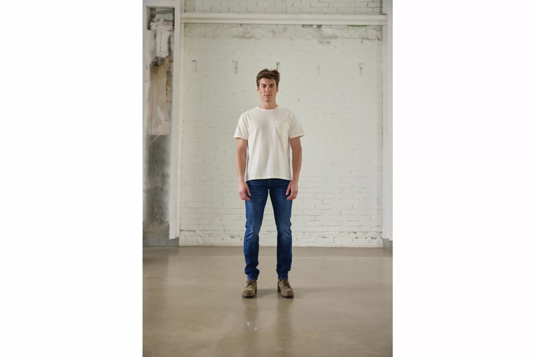 Freeman T Porter Flavio Illinois Short Sleeve Shirt Man, Egret Hot