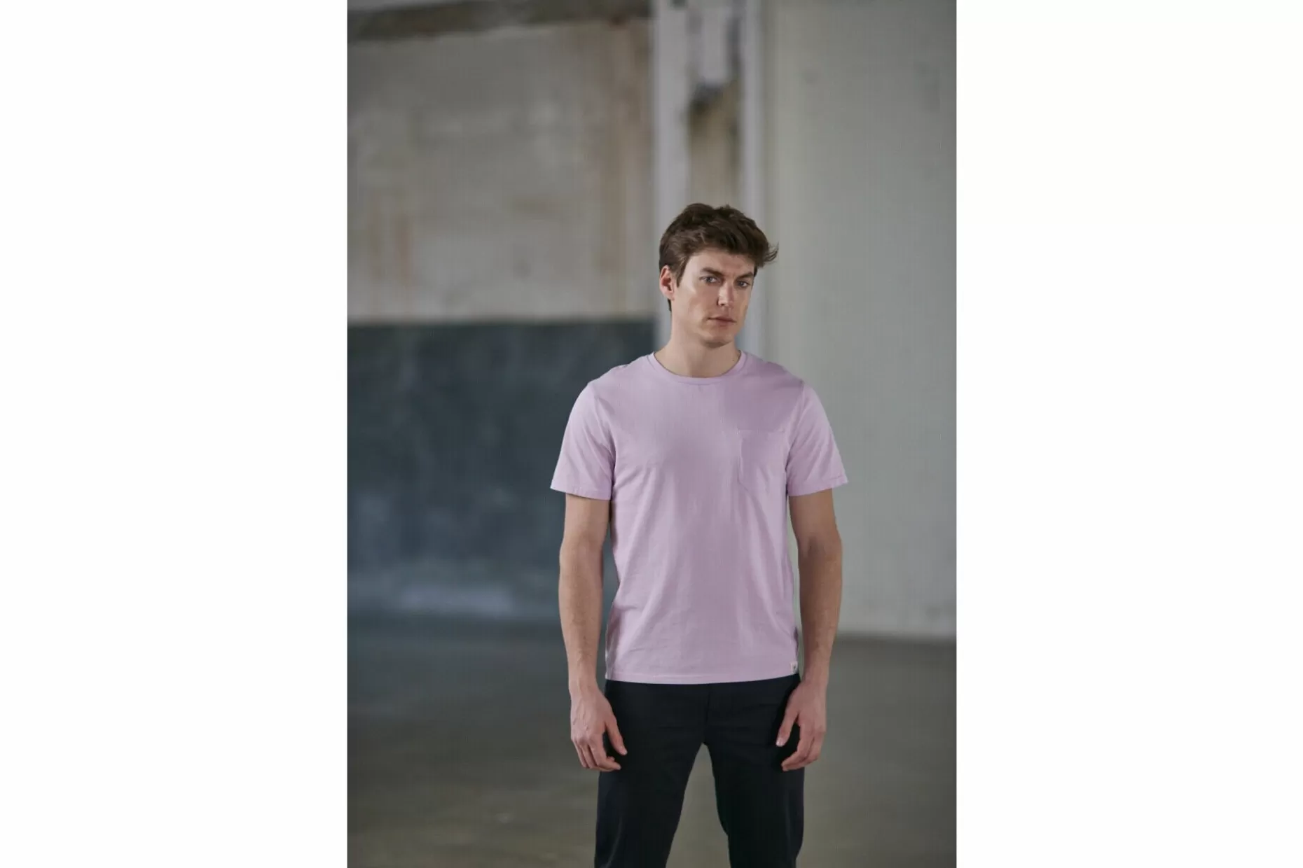 Freeman T Porter Flavio Illinois Short Sleeve Shirt Man, Lilac Discount