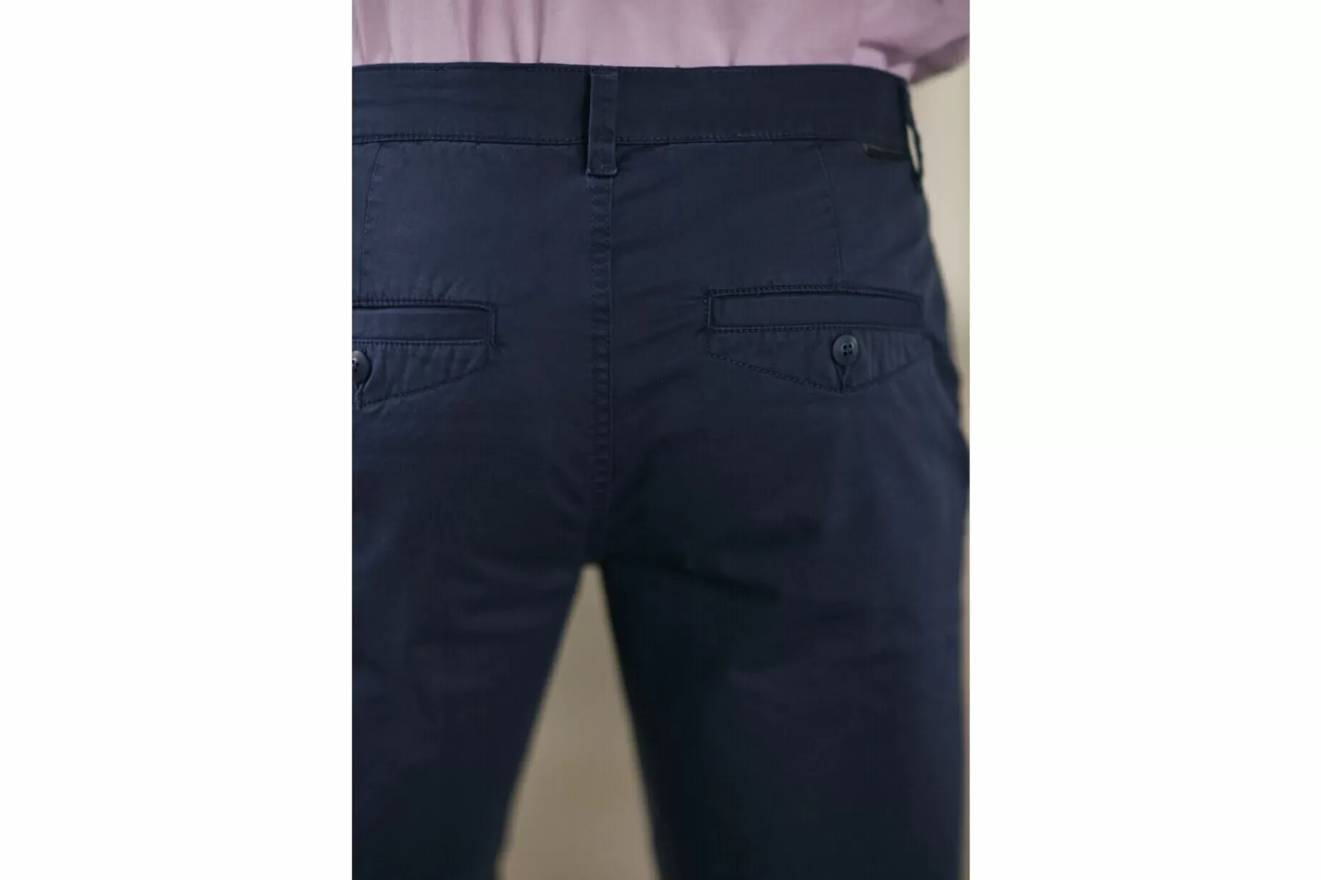 Freeman T Porter Gino Short Spike Slim Chino Shorts Man, Navy New