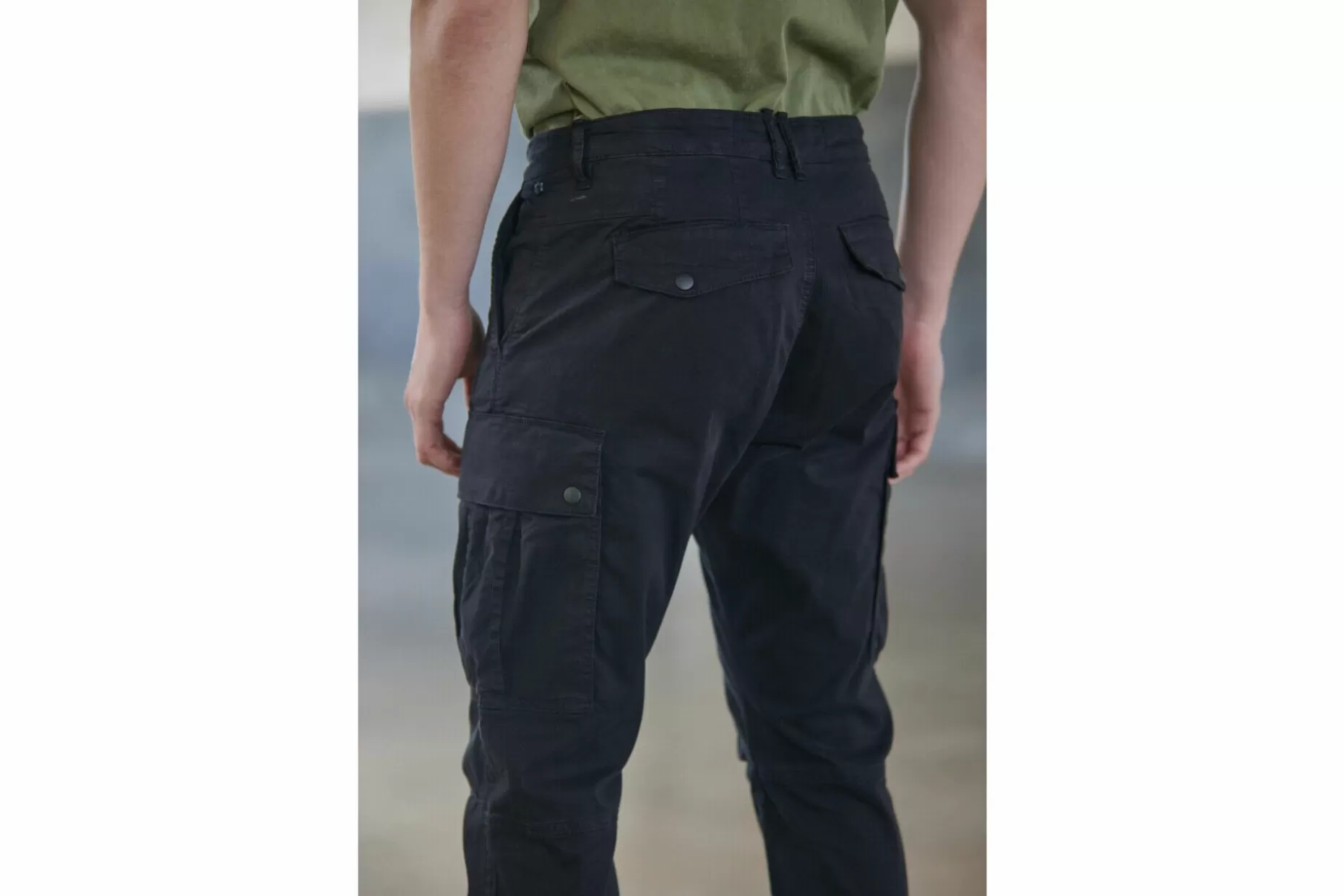 Freeman T Porter Hugo Blunt Cargo Pants Man, Black Best Sale