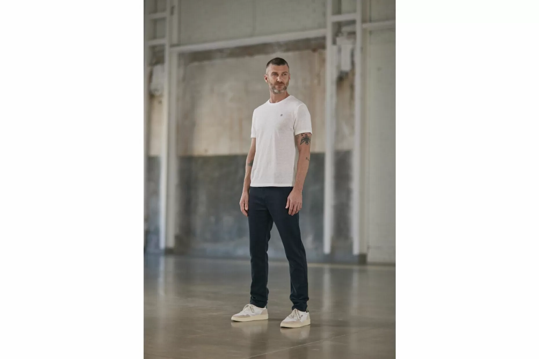 Freeman T Porter Ivander Tanger Short Sleeve T-Shirt Man, White New