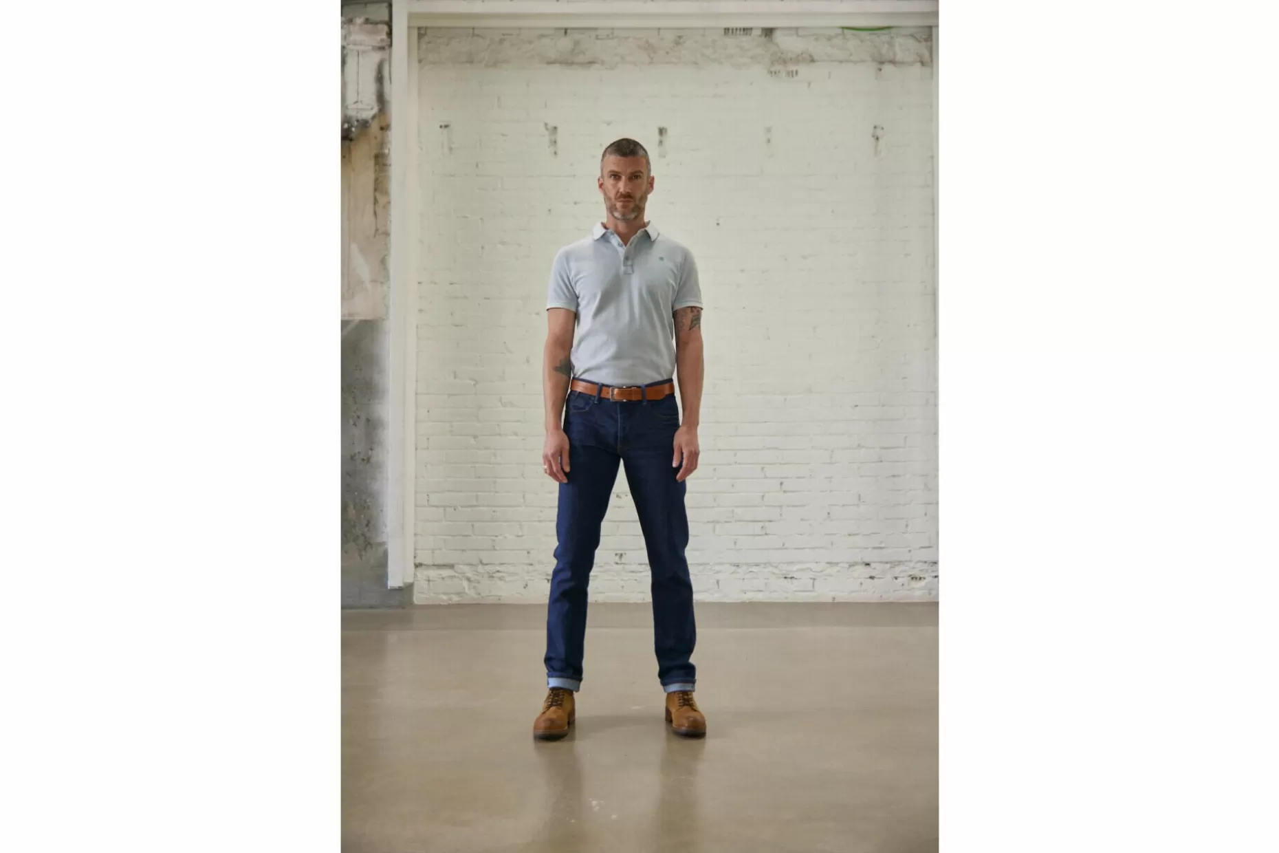 Freeman T Porter Jimmy Straight-Fitting Jeans Man, Santiago Hot