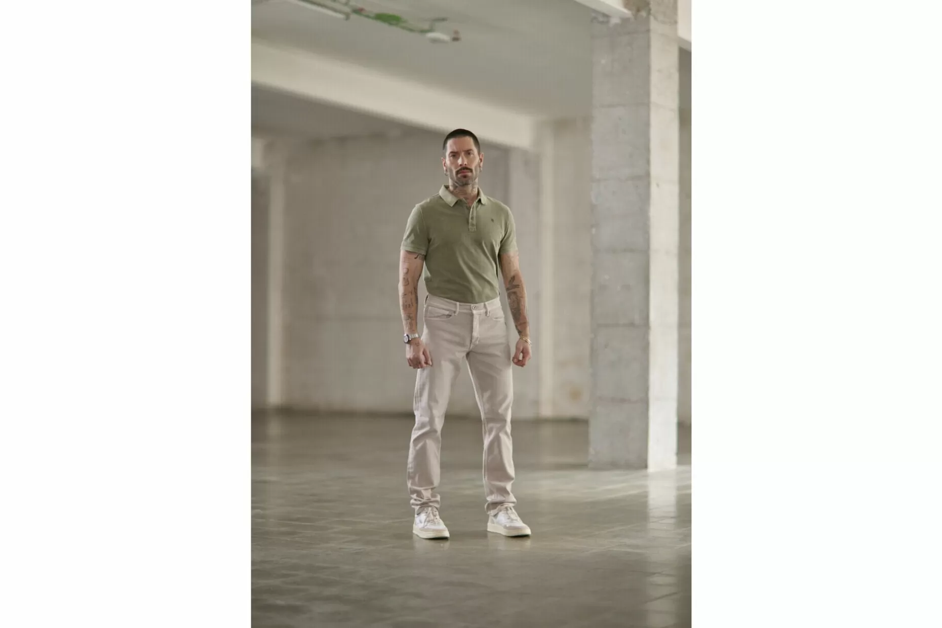Freeman T Porter Jimmy California Straight-Fitting Jeans Man, Simply Taupe Online