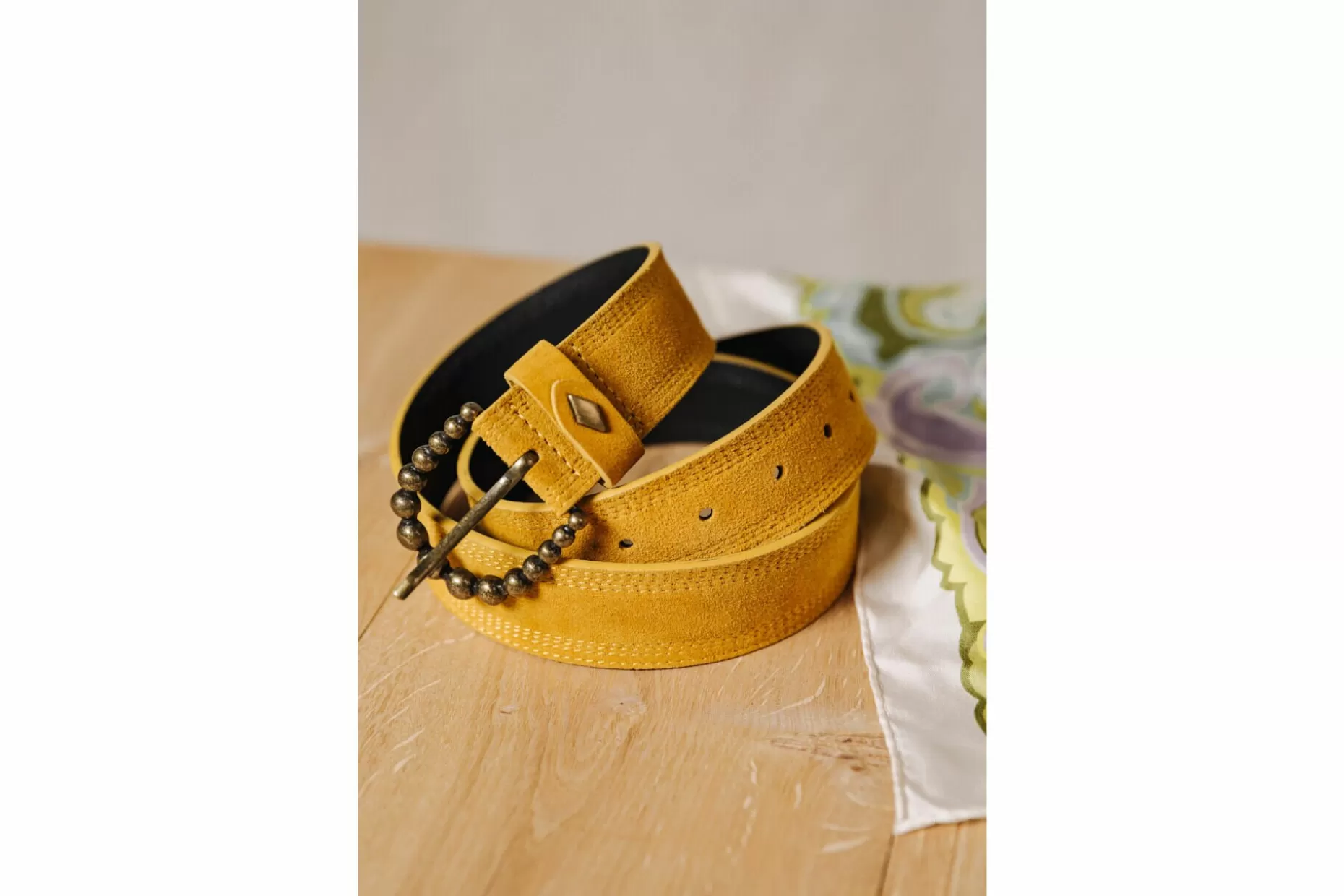 Freeman T Porter Kalani Leather Belt Woman, Gold Sale