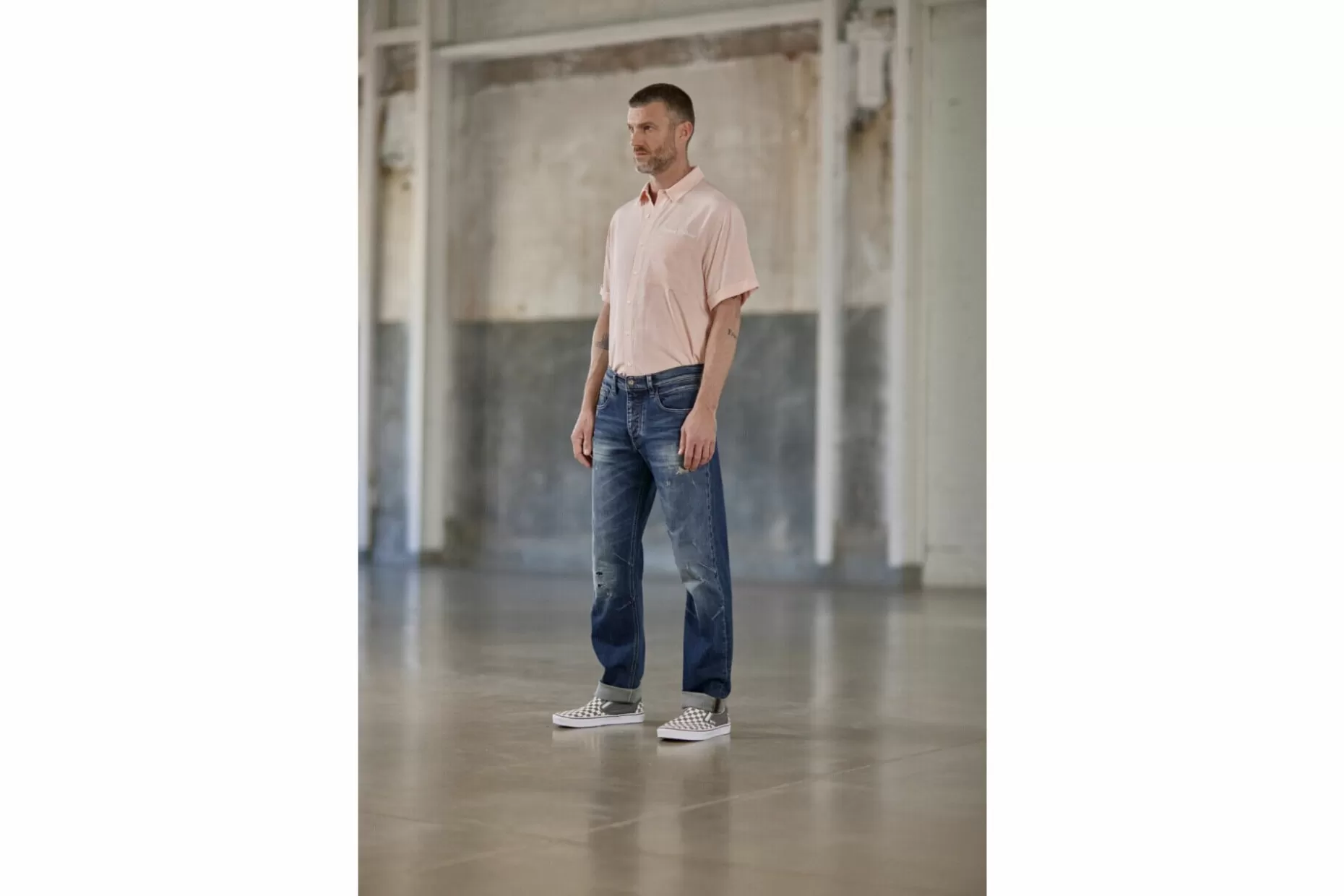 Freeman T Porter Kurt Straight Jeans Man, Salute Best Sale