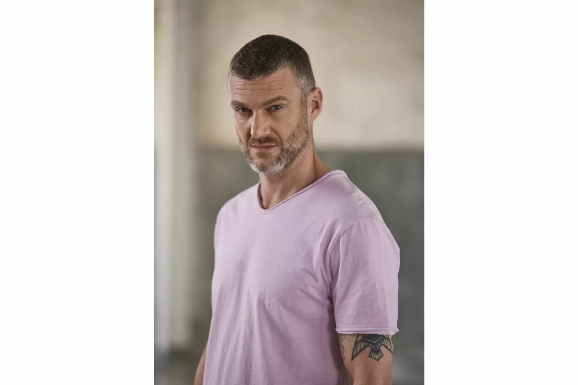 Freeman T Porter Leandro Kansas Slim Fit T-Shirt Man, Lilac Shop