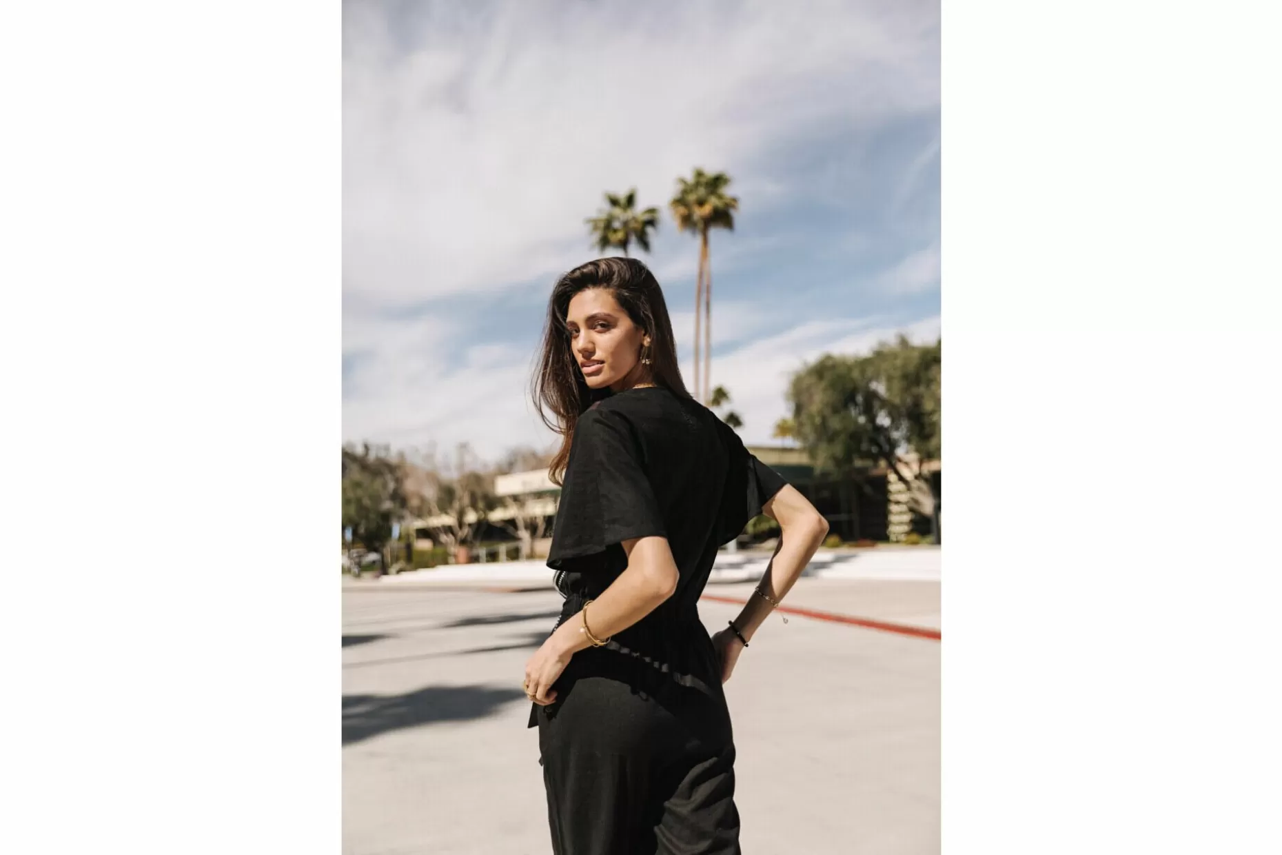 Freeman T Porter Lisanne Plain Color Relaxed-Fit Jumpsuit Woman, Black Shop