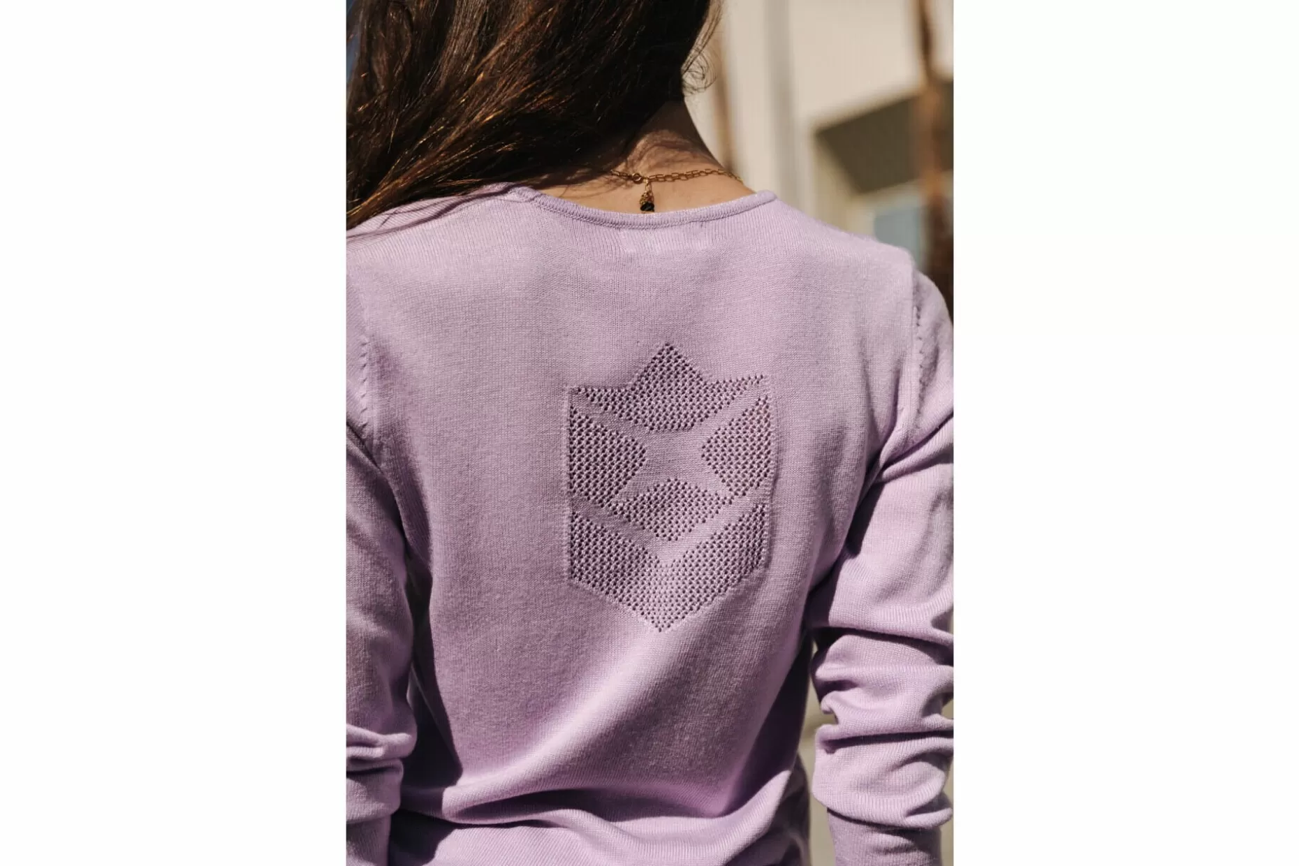 Freeman T Porter Lorelia Fitted Sweater Woman, Purple Rose Hot