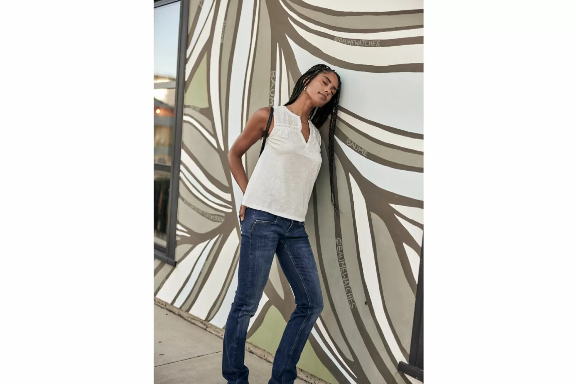 Freeman T Porter Madie Straight Jeans Woman, Fever Outlet
