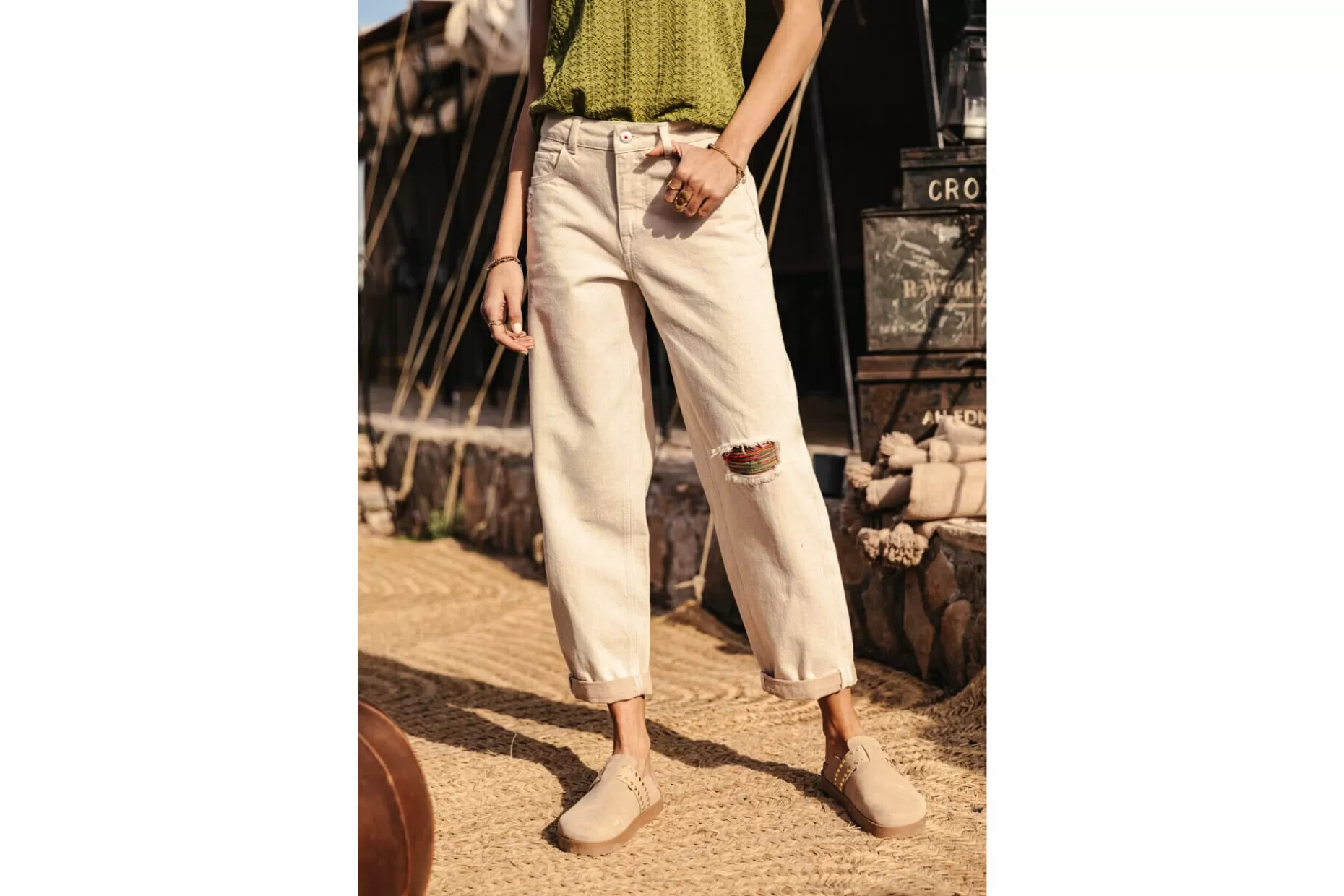 Freeman T Porter Maeva Boyfriend Jeans Woman, Bilzen Best