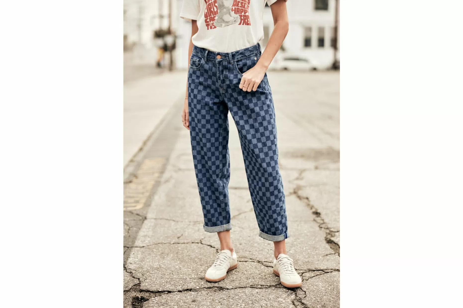 Freeman T Porter Maeva Boyfriend Jeans Woman, Miyako Discount