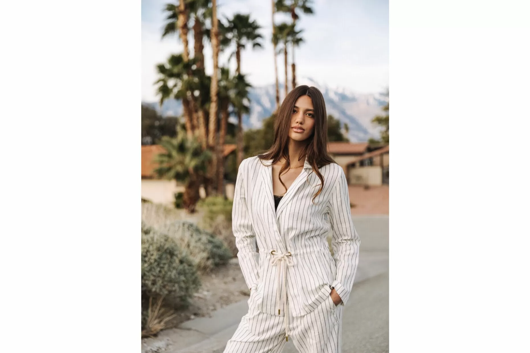 Freeman T Porter Mayana Monterey Stripped Jacket Woman, Original Fashion