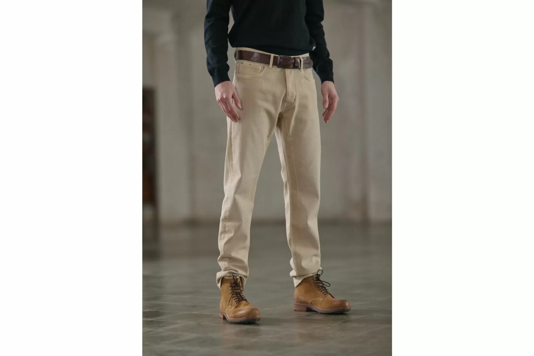 Freeman T Porter Melvin Bulko Straight Jeans Man, Pepper Store