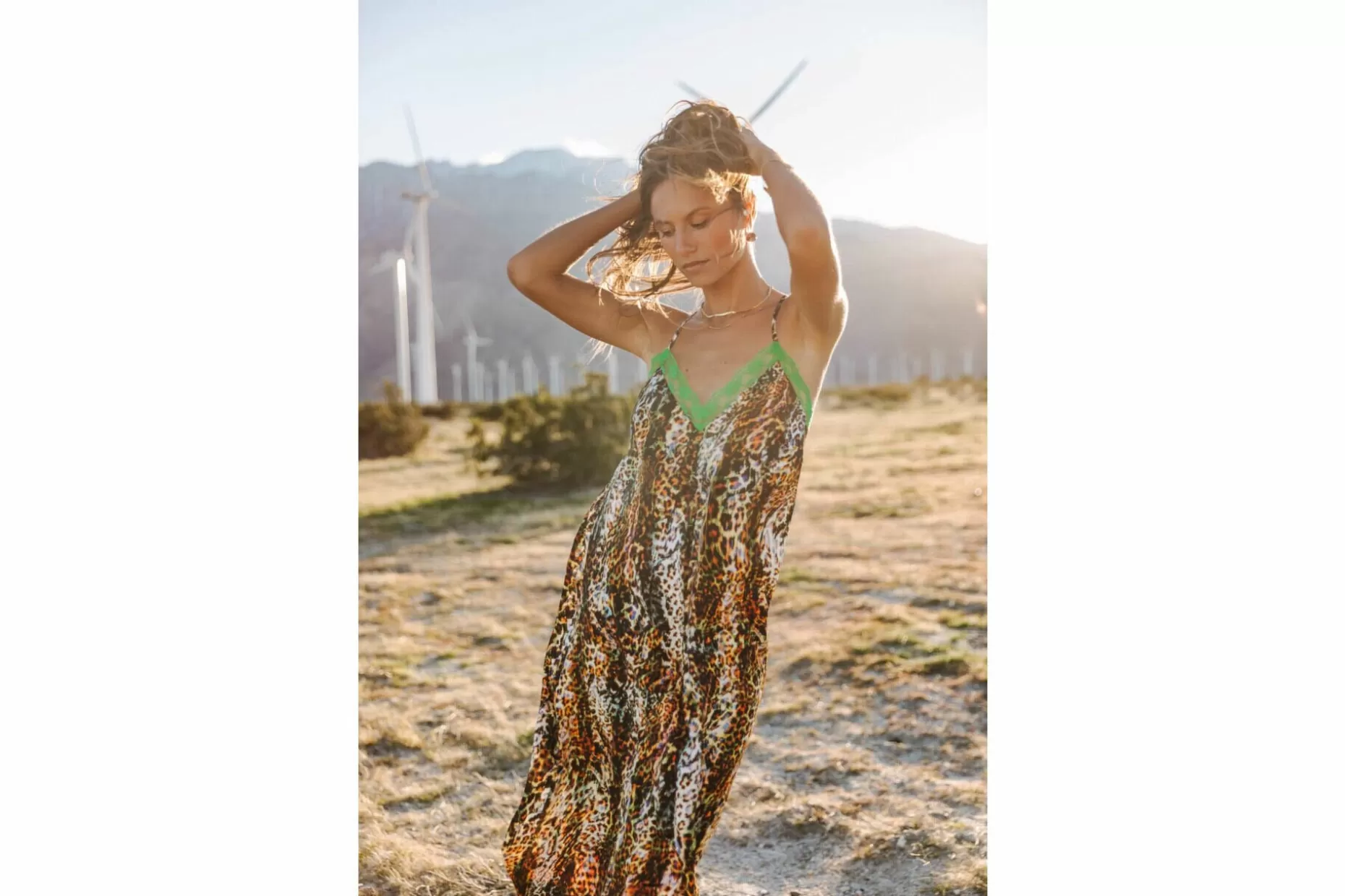 Freeman T Porter Mia Yelling Long Slip-Dress Woman, Original Store