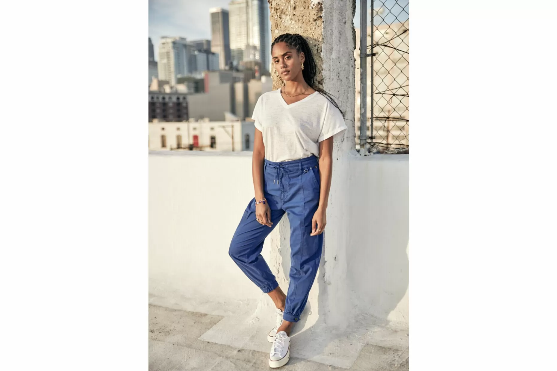 Freeman T Porter Moana Otway Cargo Pants Woman, Surf The Web Fashion