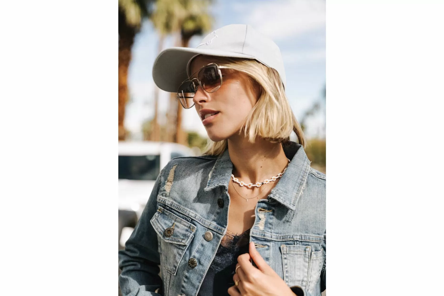 Freeman T Porter Myriam Denim Jacket Woman, Native Sale
