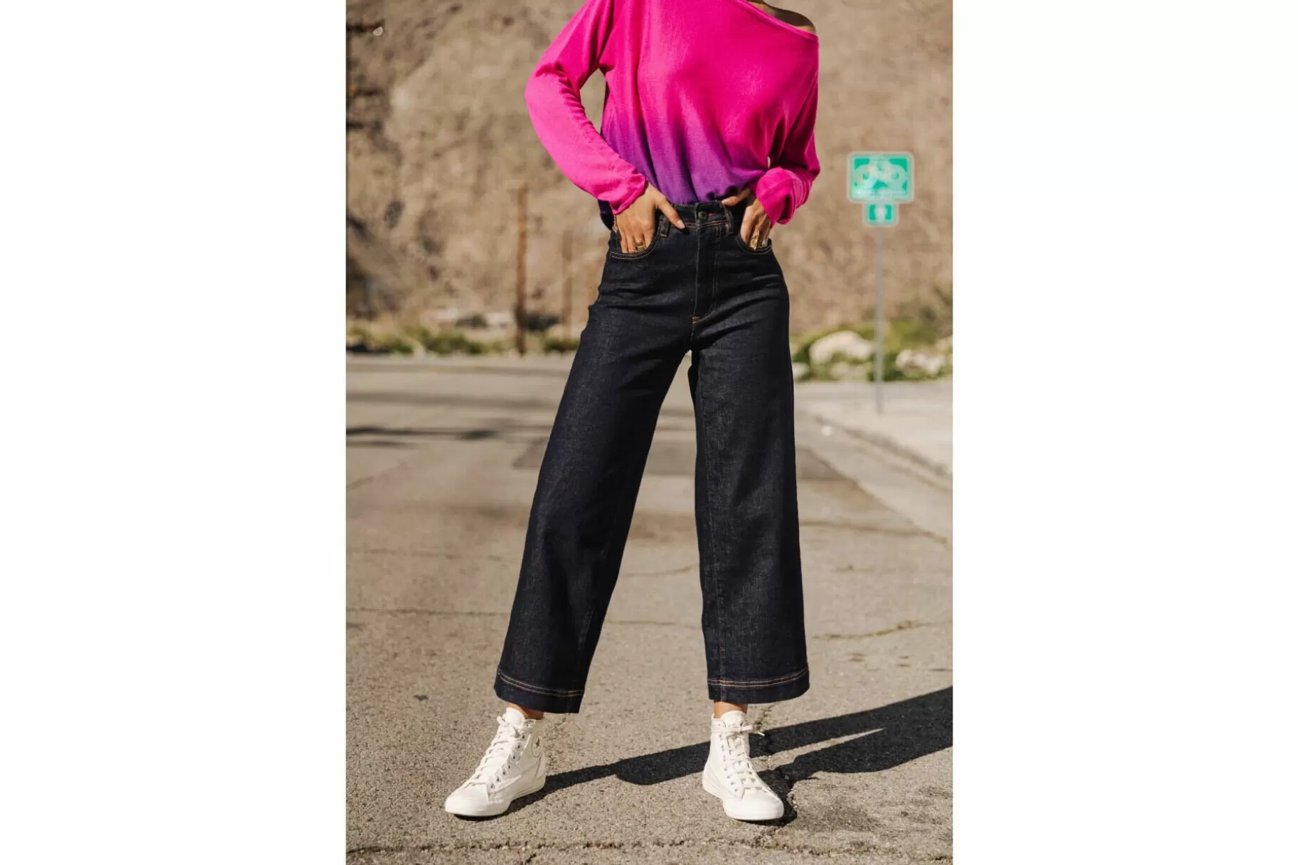 Freeman T Porter Nylia Cropped High-Waist Jeans Woman, Bellagio Discount