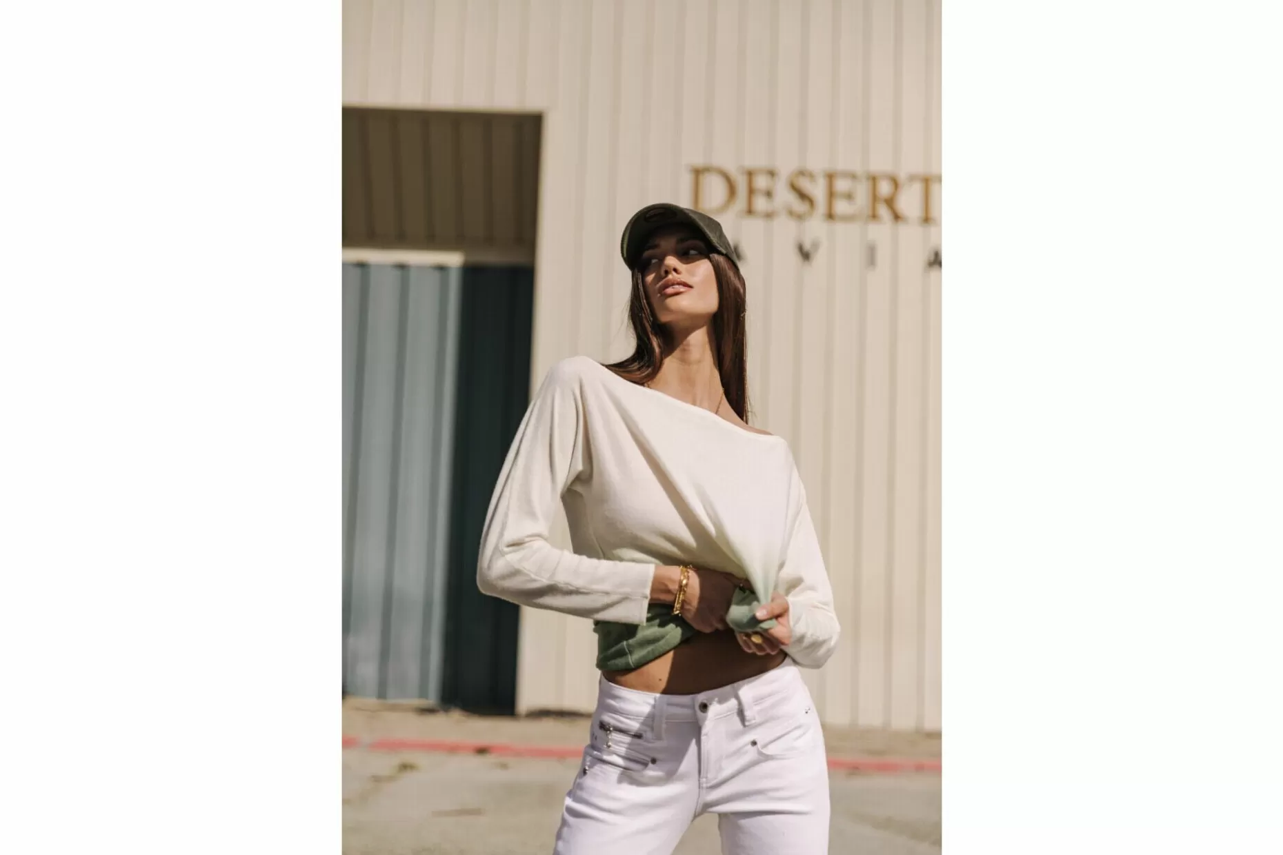 Freeman T Porter Persia Dip Dye Loose-Fit Sweater Woman, Oil Green Shop