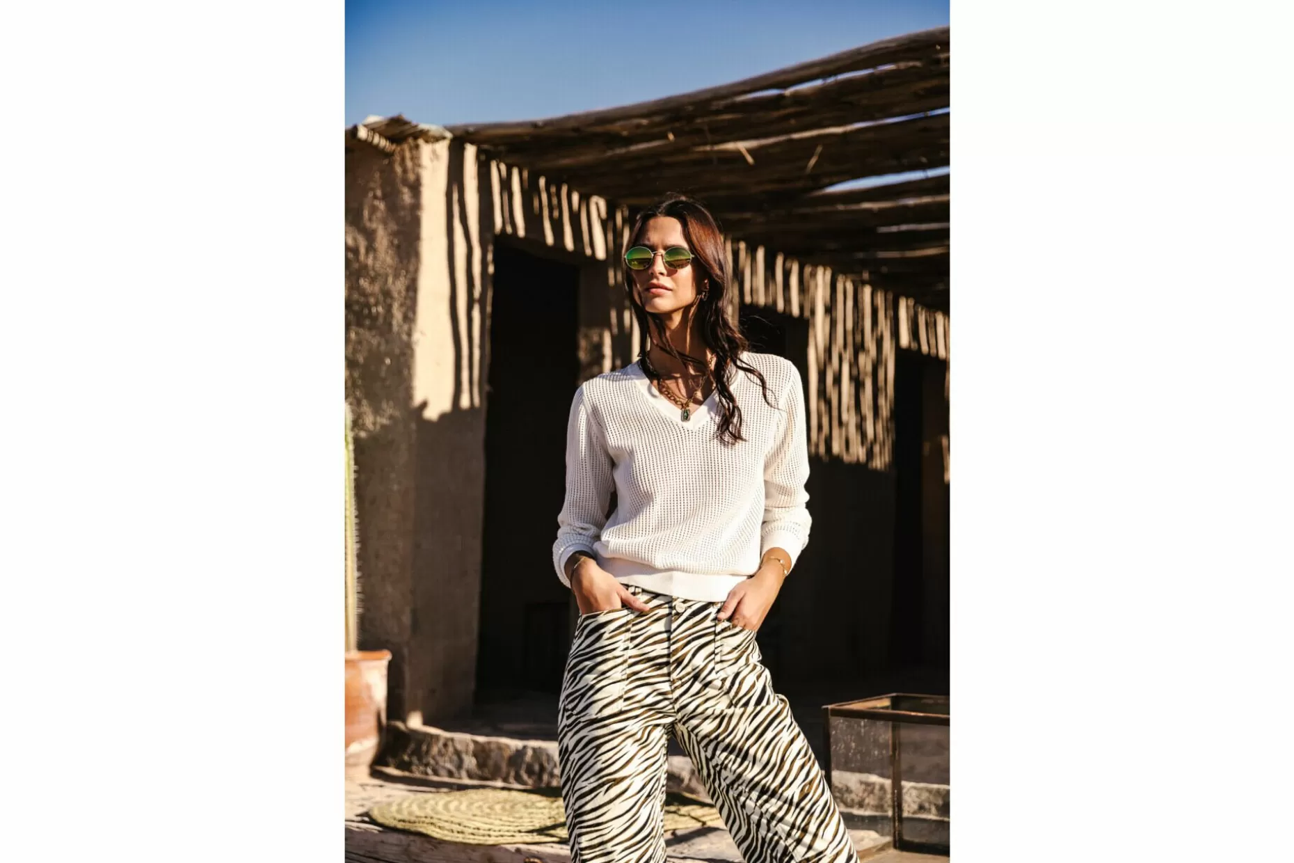 Freeman T Porter Pream Fitted Sweater Woman, Off White Shop