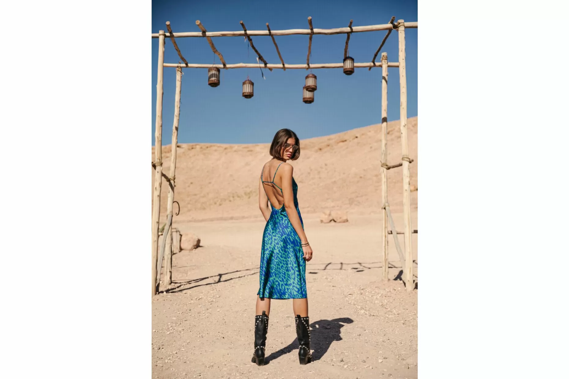 Freeman T Porter Renelle Crossbreeding Bare-Back Slip-Dress Woman, Original Cheap
