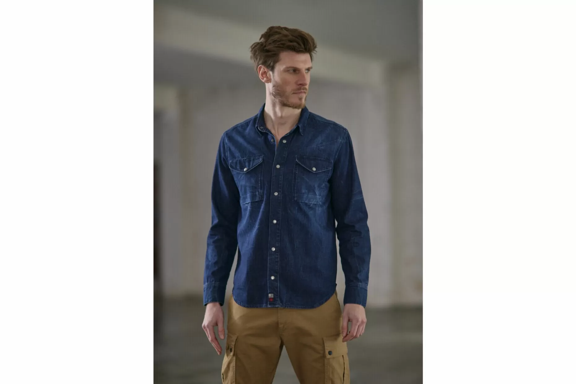 Freeman T Porter Rick Denim Jeans Shirt Man, Bolsa Hot