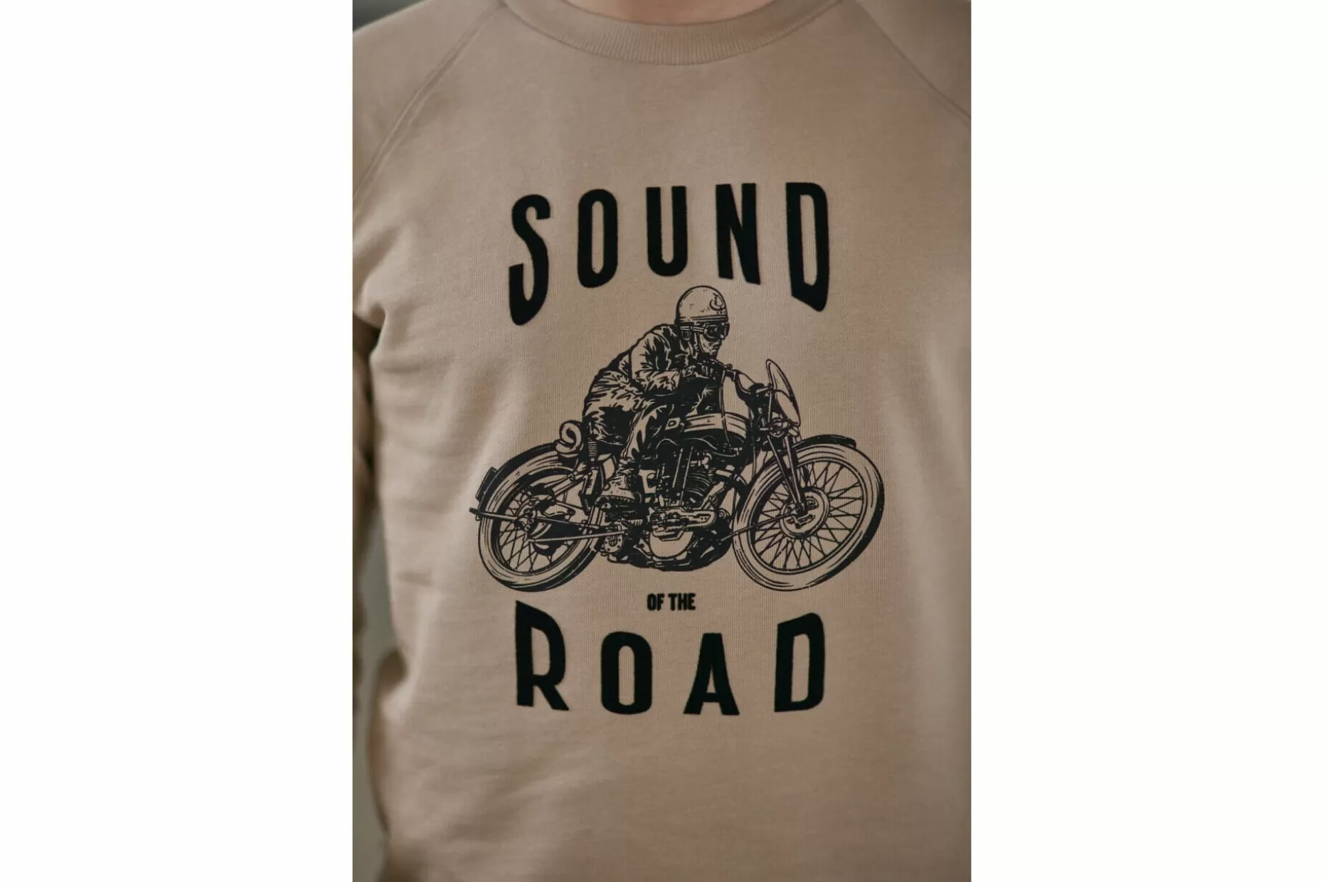 Freeman T Porter Sammy Biker Straight Sweatshirt Man, Light Brown Online