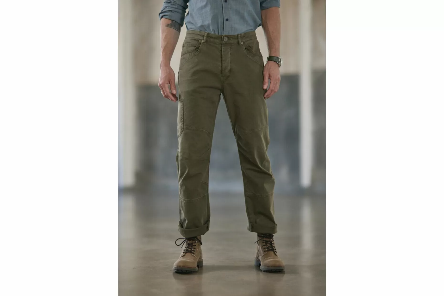 Freeman T Porter Samuel Dobbily Carpenter Pants Man, Olive Night Hot