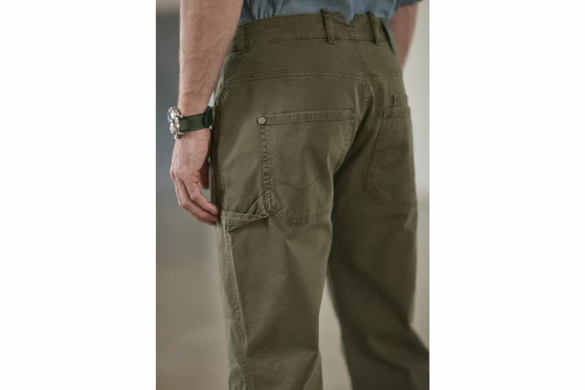 Freeman T Porter Samuel Dobbily Carpenter Pants Man, Olive Night Hot