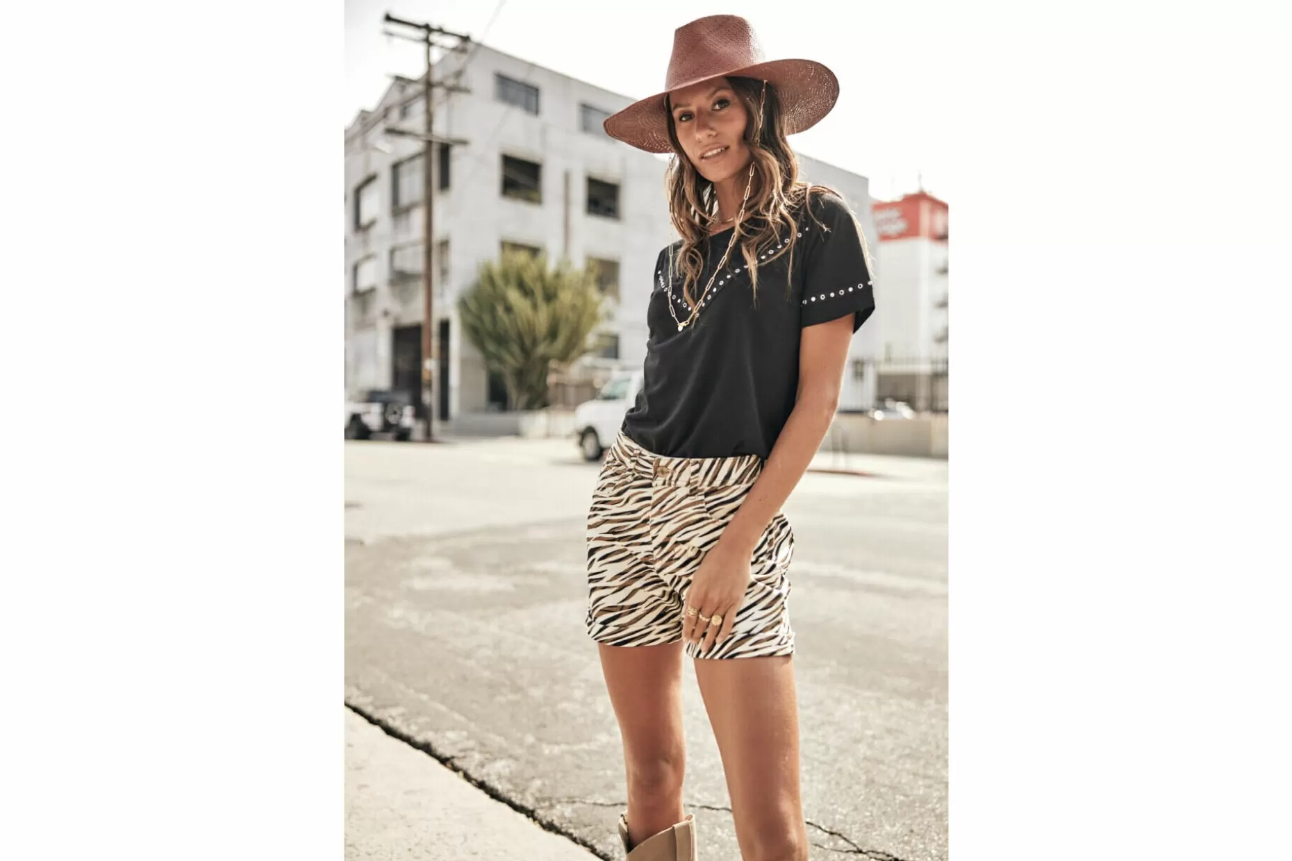 Freeman T Porter Skylie Wildino Loose Shorts Woman, Original Store