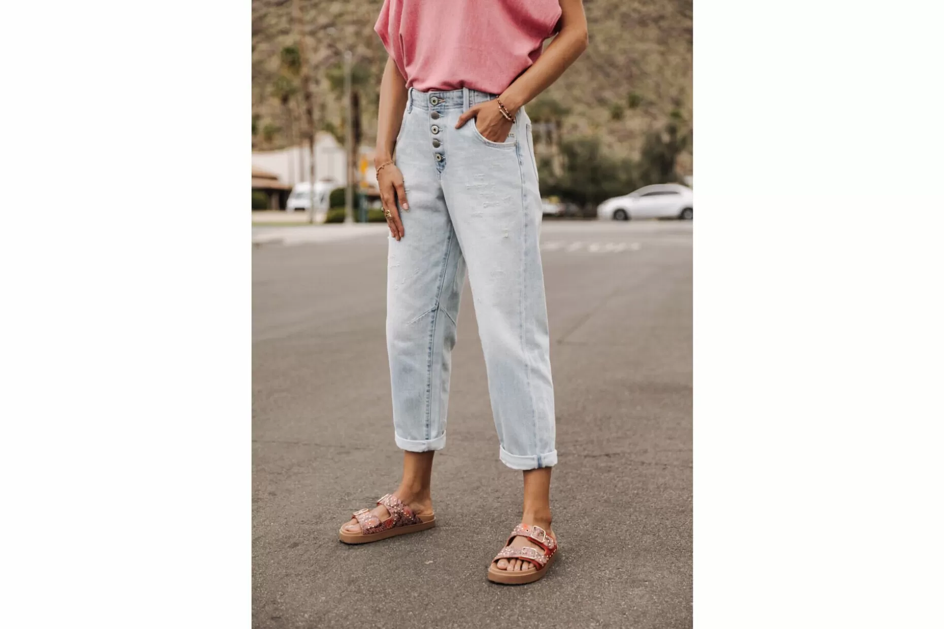 Freeman T Porter Sloane Boyfriend Cropped Jeans Woman, Scoop Best