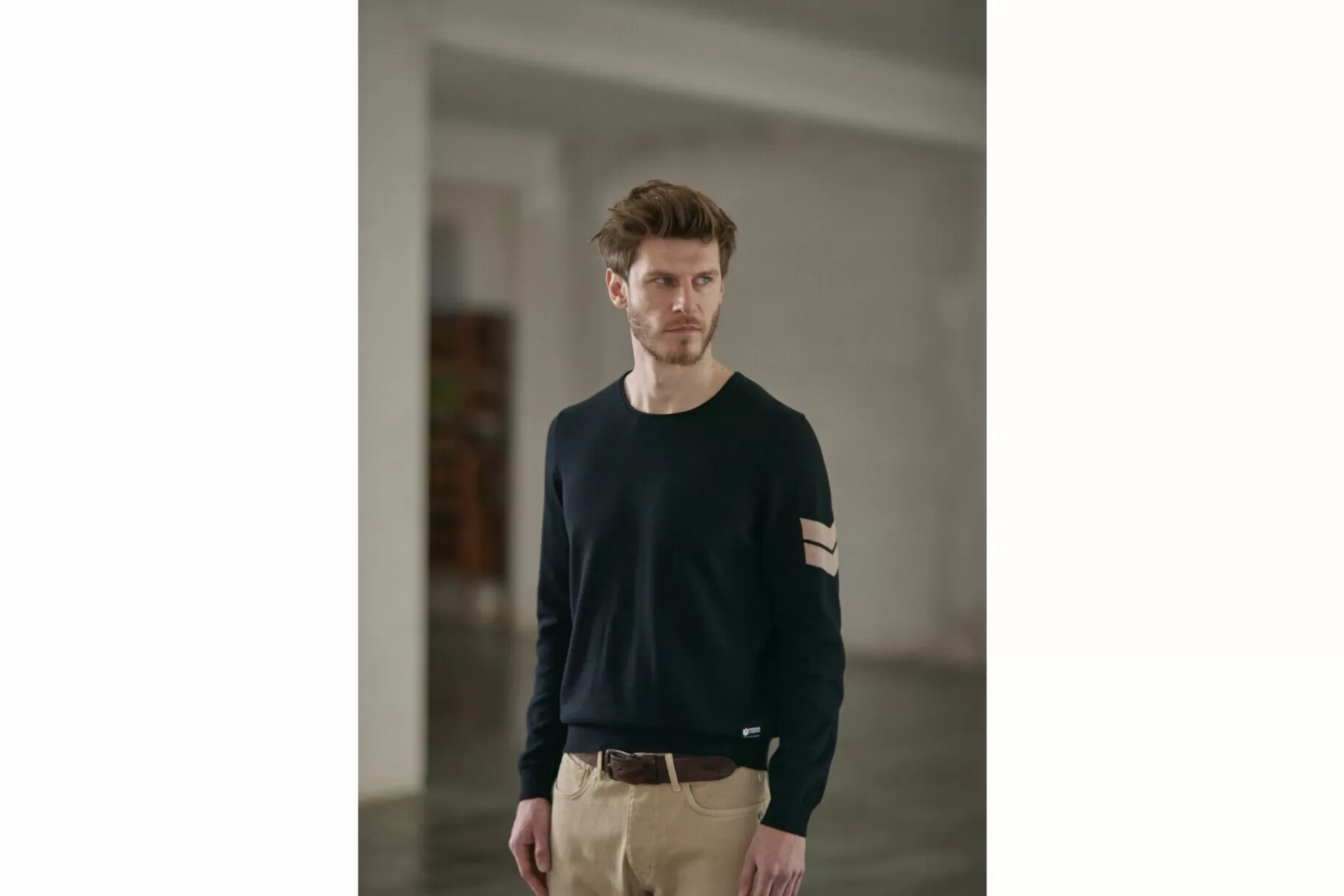 Freeman T Porter Sonny Conwy Straight Sweater Man, Black Best Sale