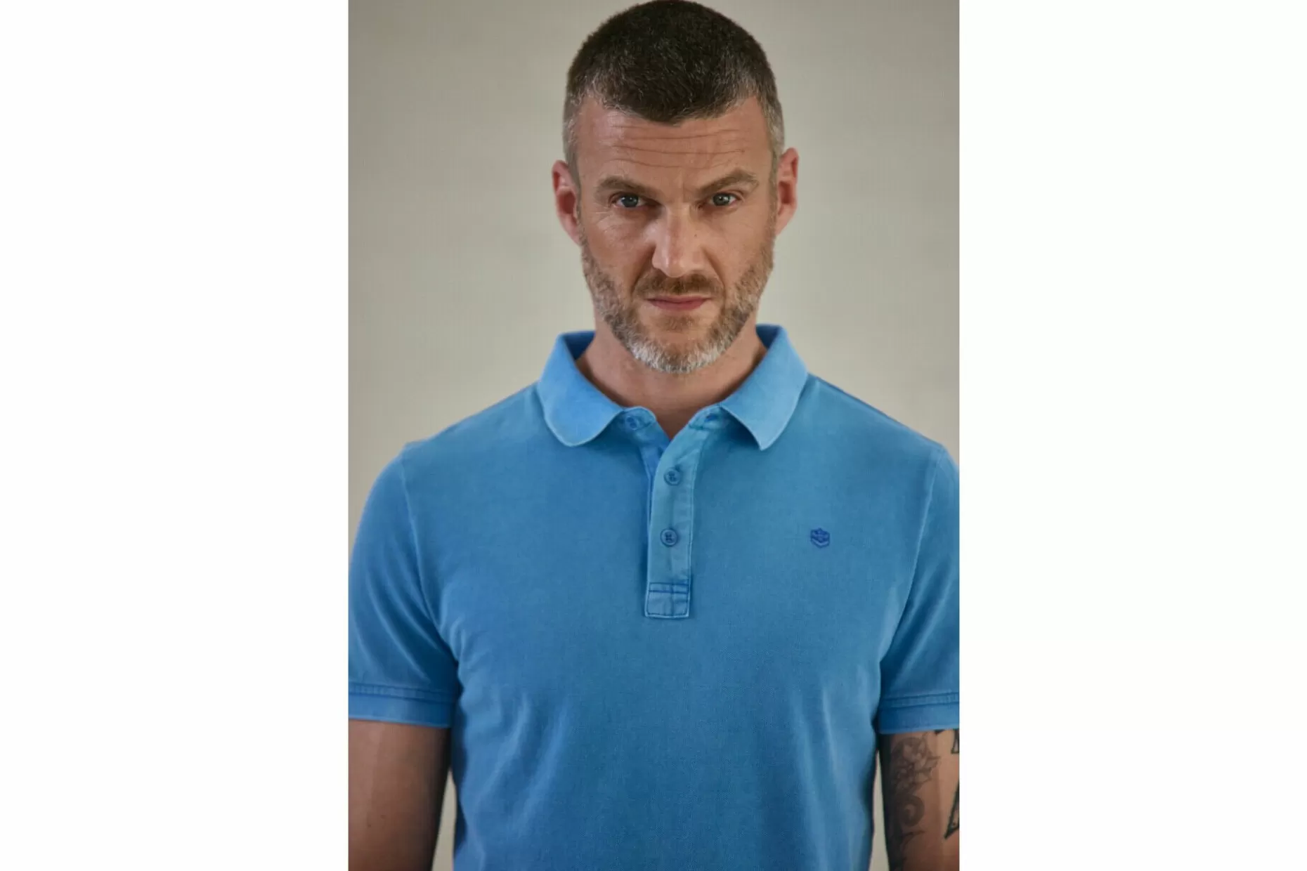Freeman T Porter Tadley Icon Straight Polo Shirt Man, Princess Blue Cheap