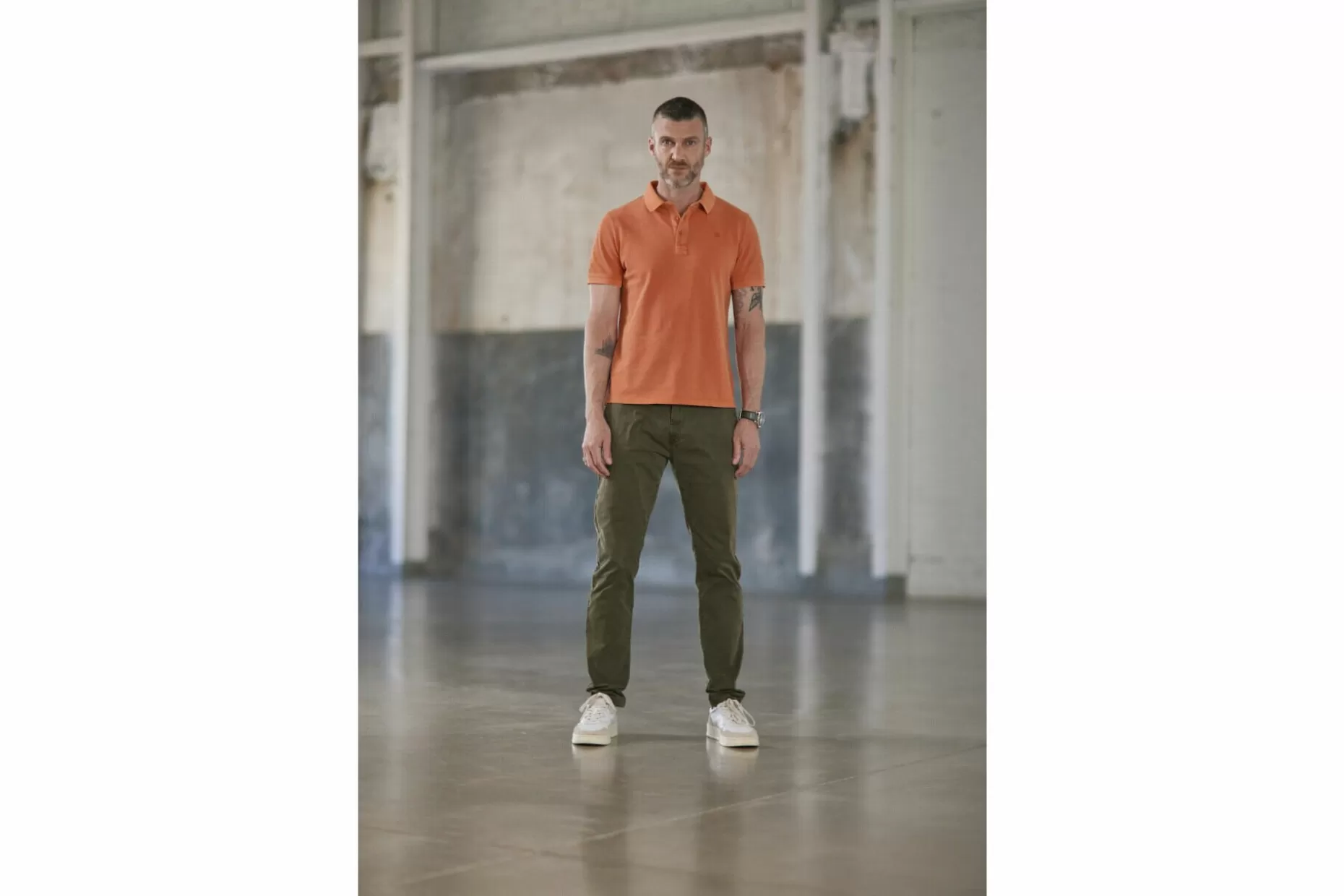 Freeman T Porter Tadley Icon Straight Polo Shirt Man, Firecracker Shop